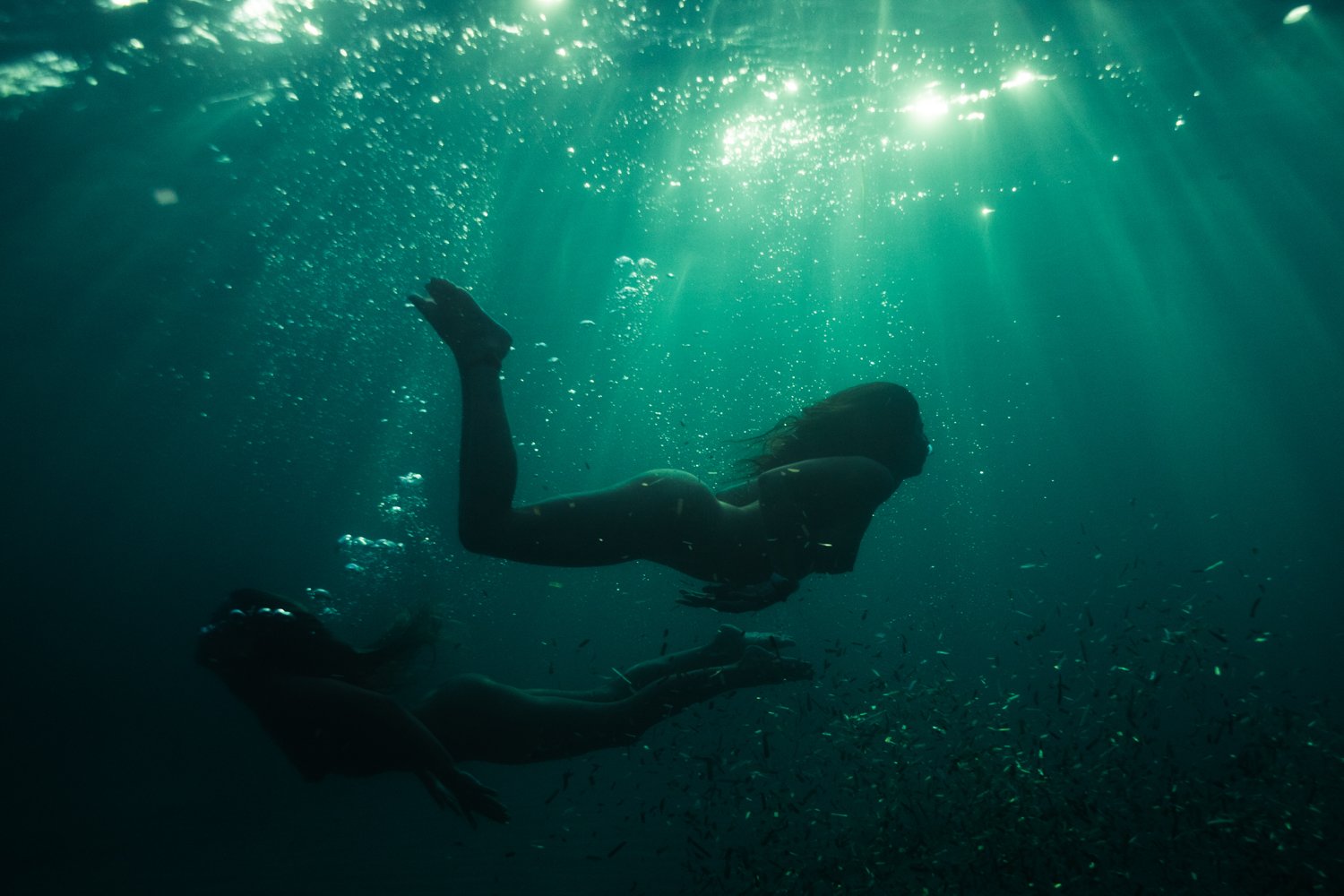 siren sirens corse corsica underwater photography photographe sous leau mermaid femme woman women nude nue fine art photography Krista Espino ajaccio sea Mediterranean france travel-20.jpg
