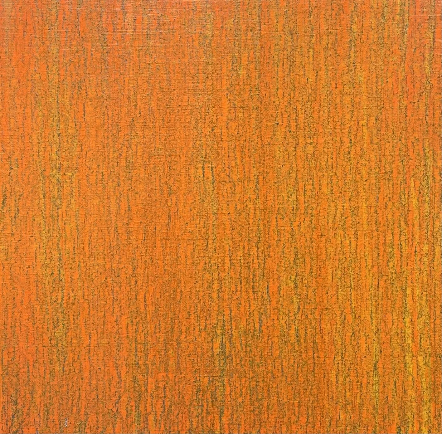 Orange Veil, oil on cradled linen panel, 20” x 20"
