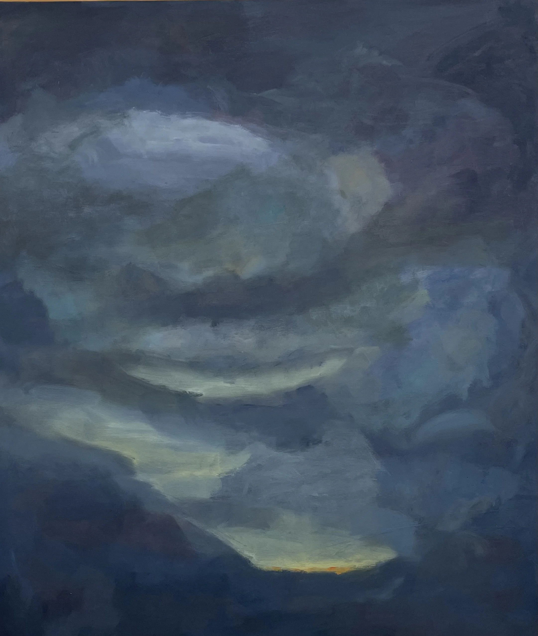 Further Anon, oil on canvas, 60” x 40"