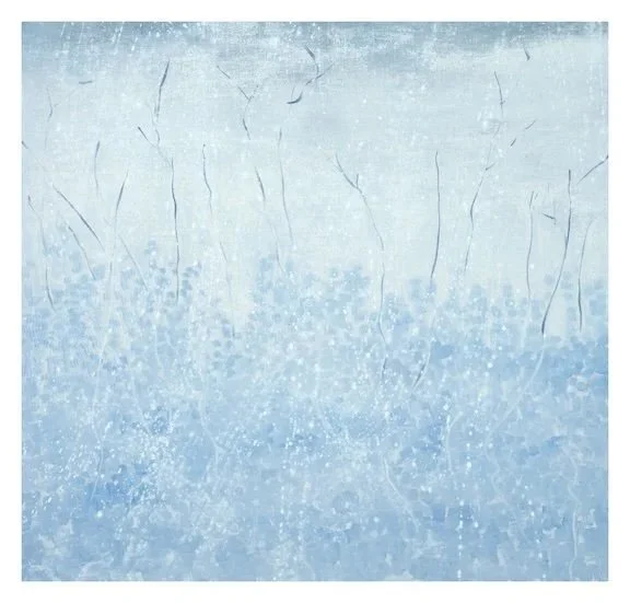 Baby It’s Cold Outside, oil on canvas, 24” x 24"