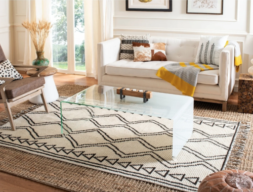 Safavieh Handmade Natural Fiber Jerneja Casual Solid Jute Rug - Overstock - $17.91+ (Great for the layered look!)