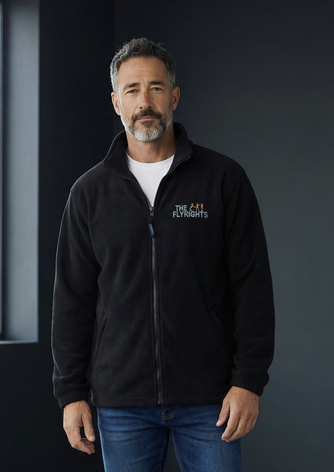 The FLYRIGHTS unisex micro fleece jacket