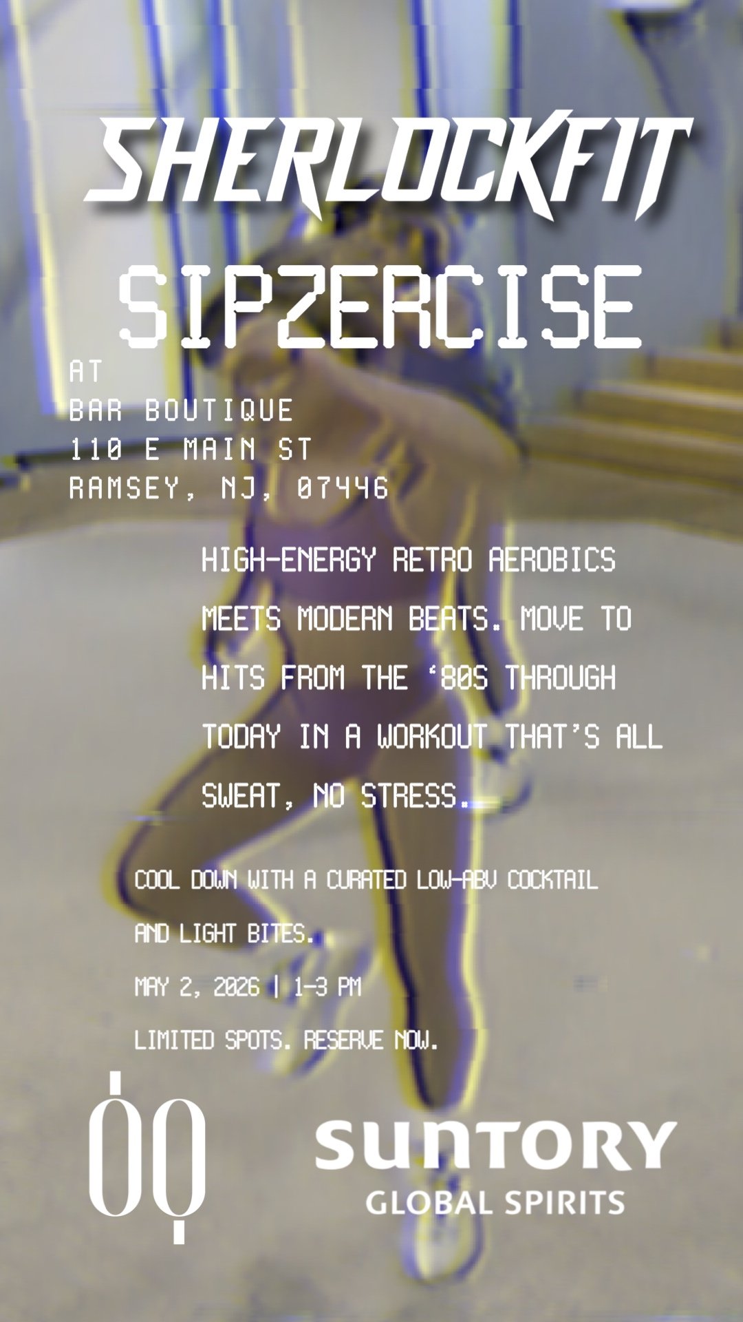 SherlockFit Retro Sipzercise at Bar Boutique Sign up HERE