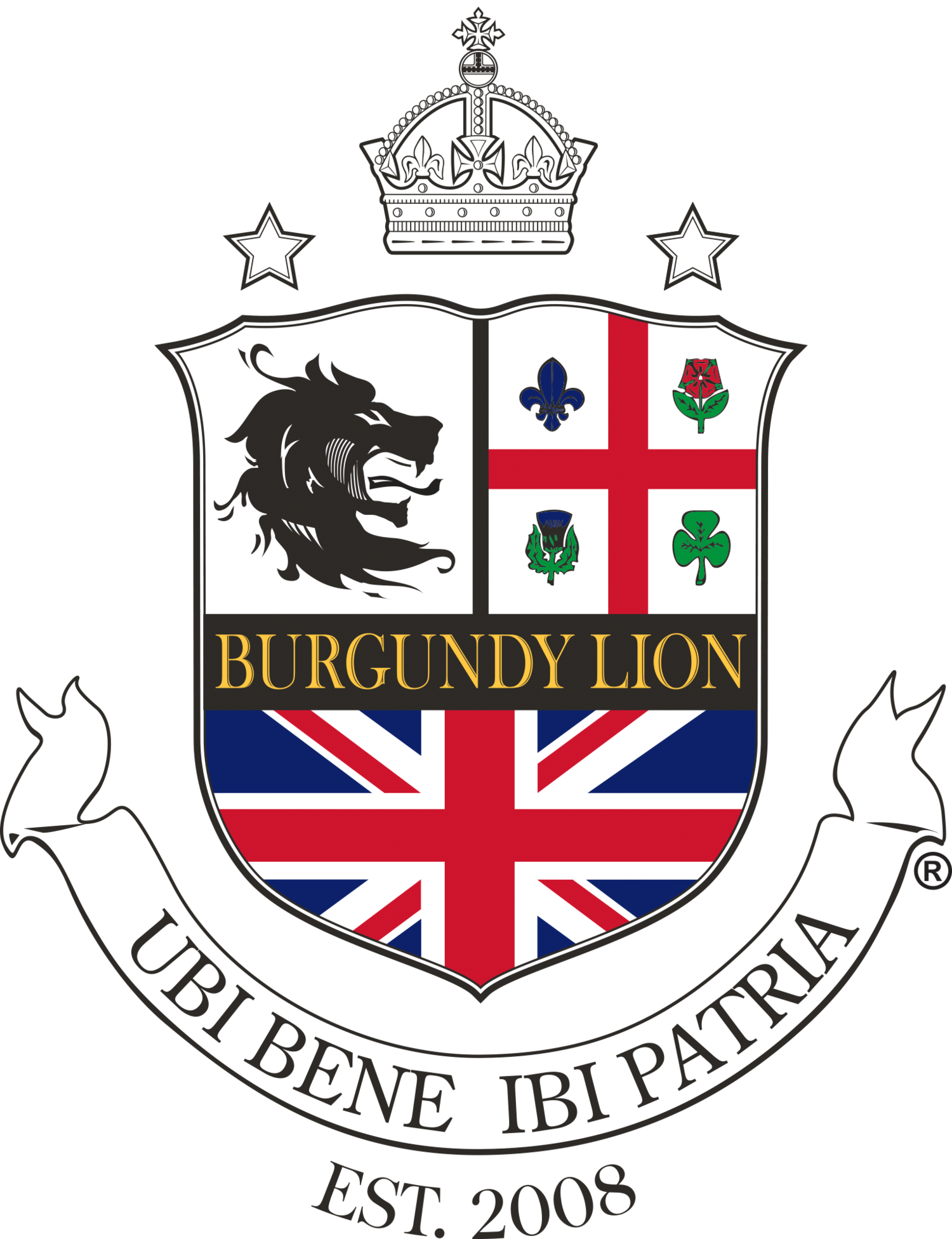 Pub Burgundy Lion