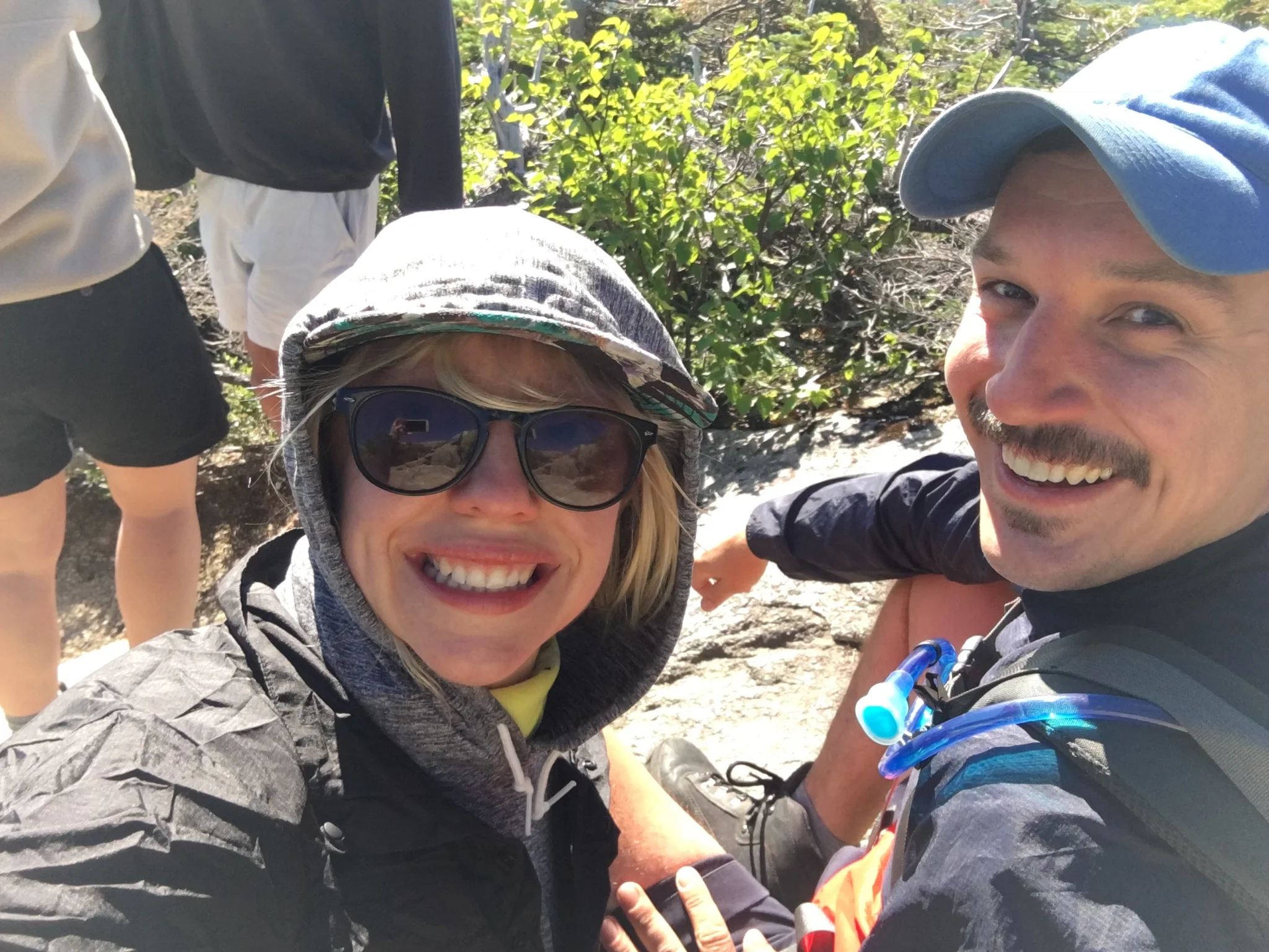  Before we hiked to the top of Mount Katahdin&nbsp; 