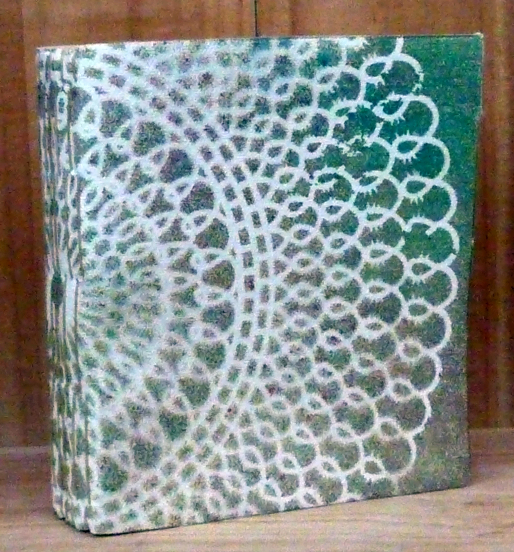 Canvas Wrapped, Long Stitch Journal