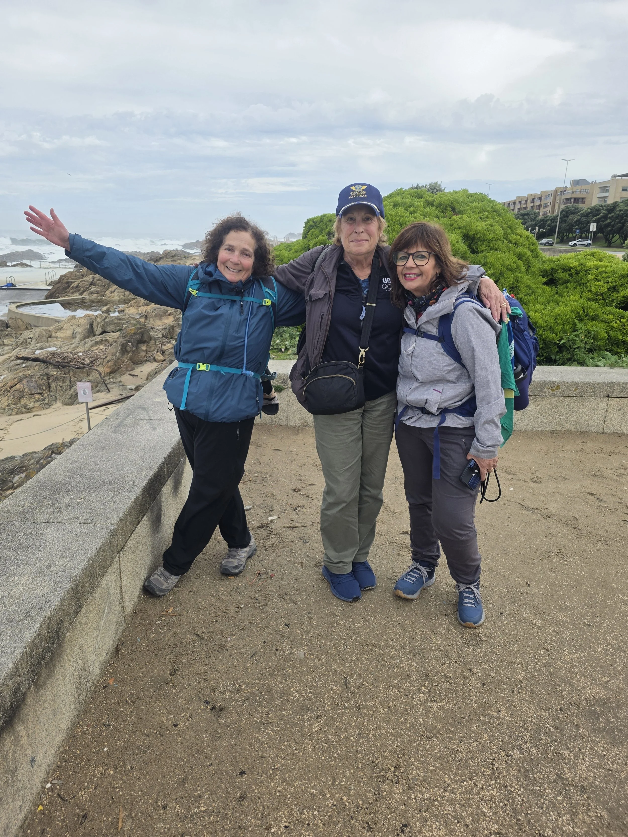 We met Lina who is orginally from Brazil. She now lives in Portugal and was doing a short camino to her home in Vigo.