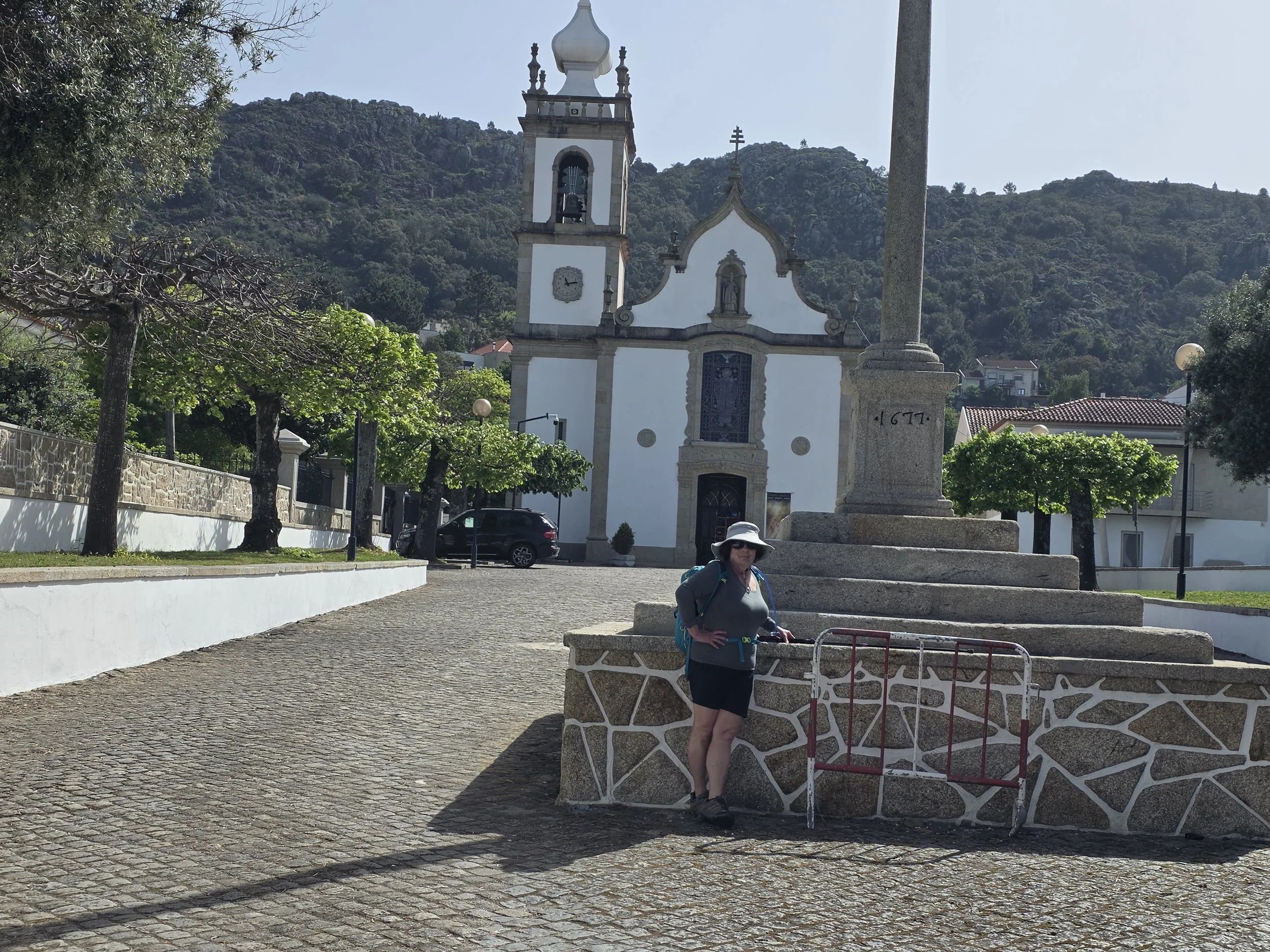 This is the church that I remember the most. It had delicious water and marked the end of the cobblestones for a while. Yes!
