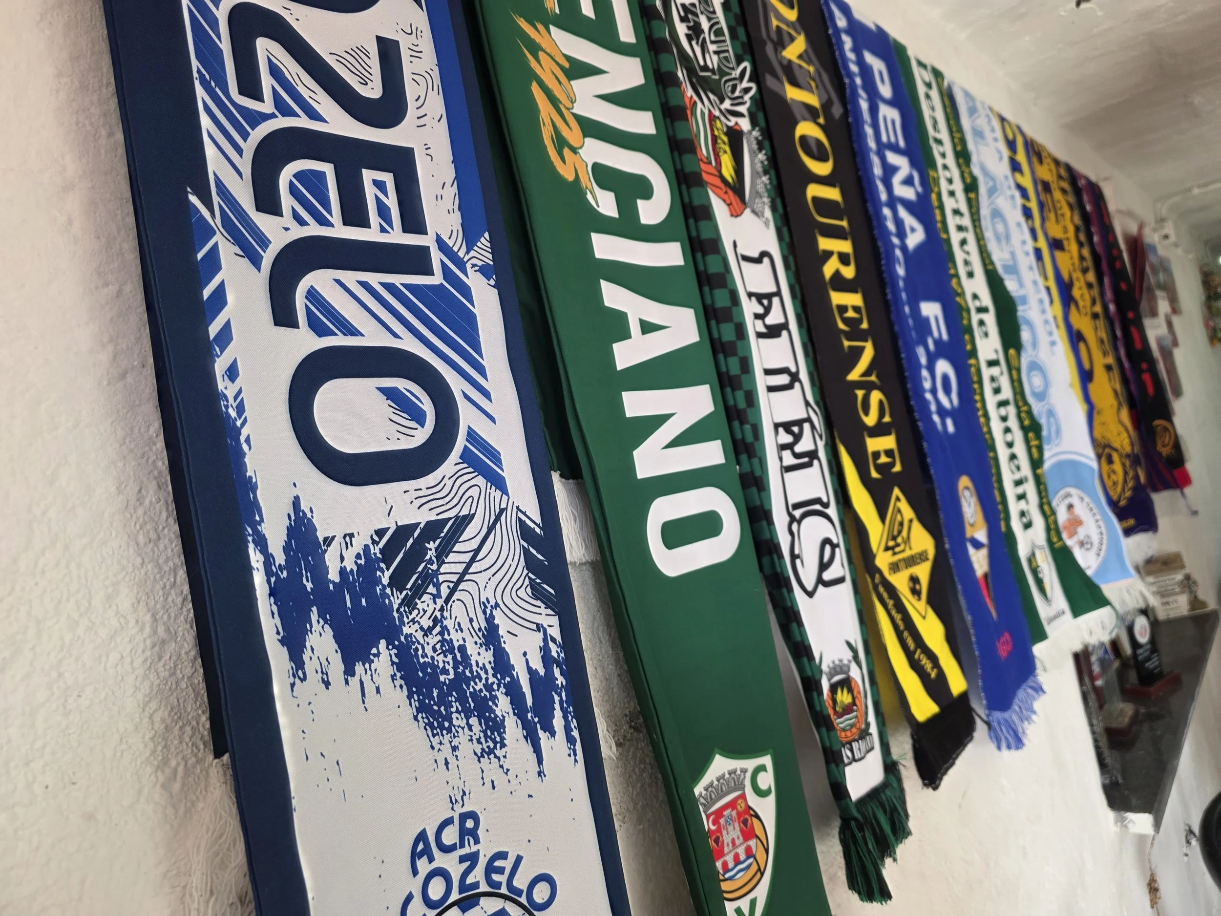 Inside the soccer club