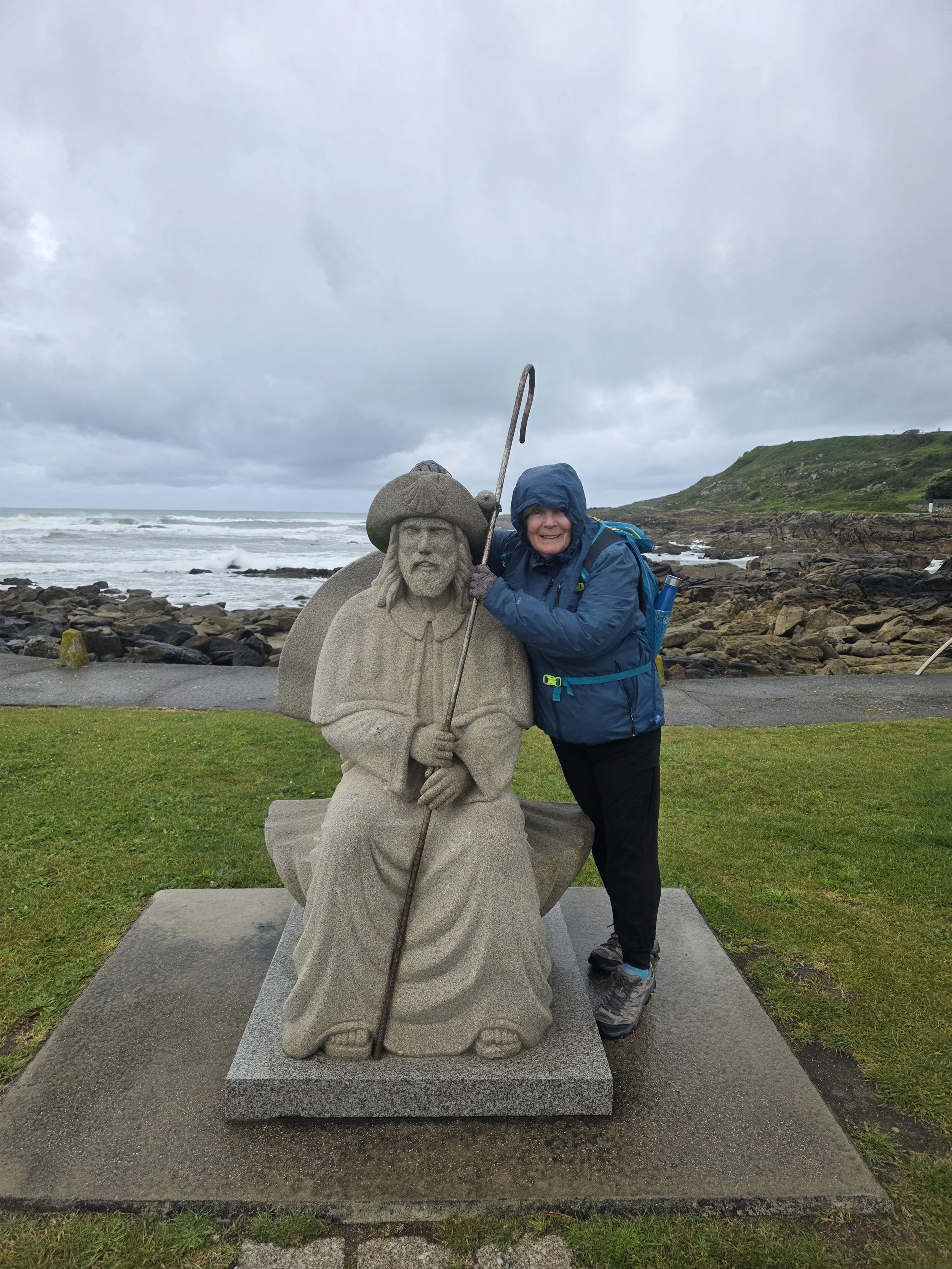 Saint James helping me on the way.