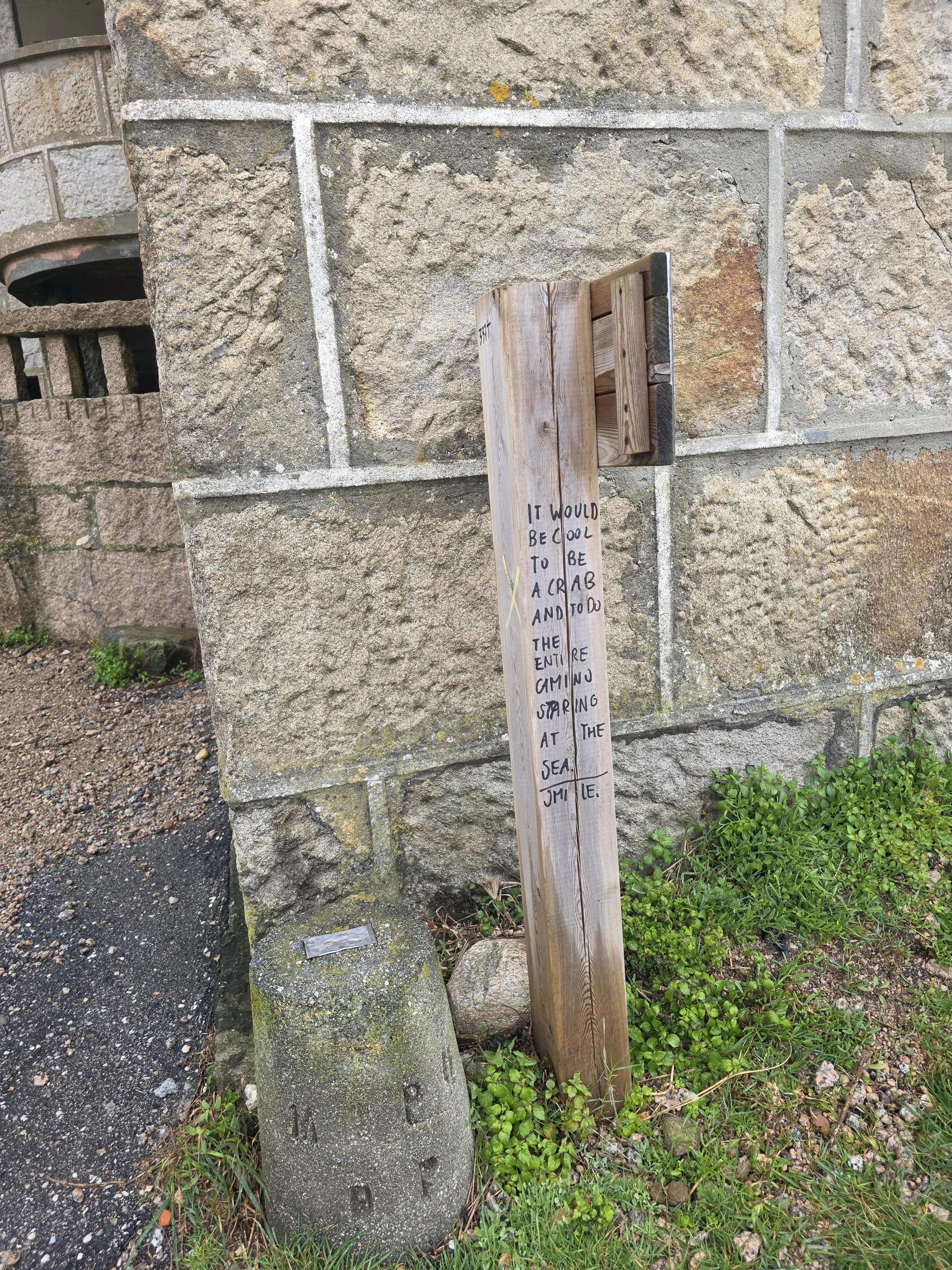 There were many messages along the way. I tried to capture as many as I could.