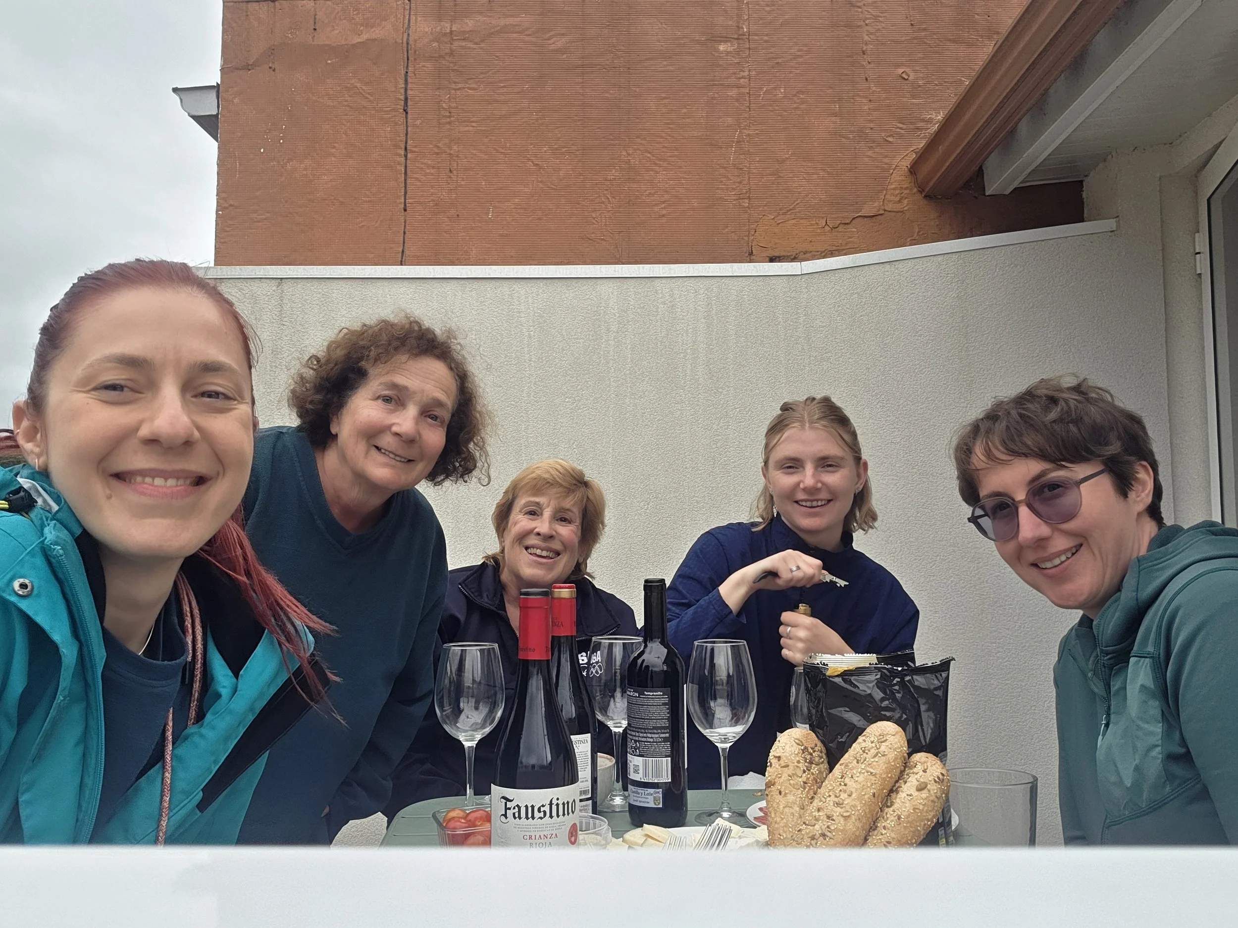 Picnic Dinner on the rooftop. 