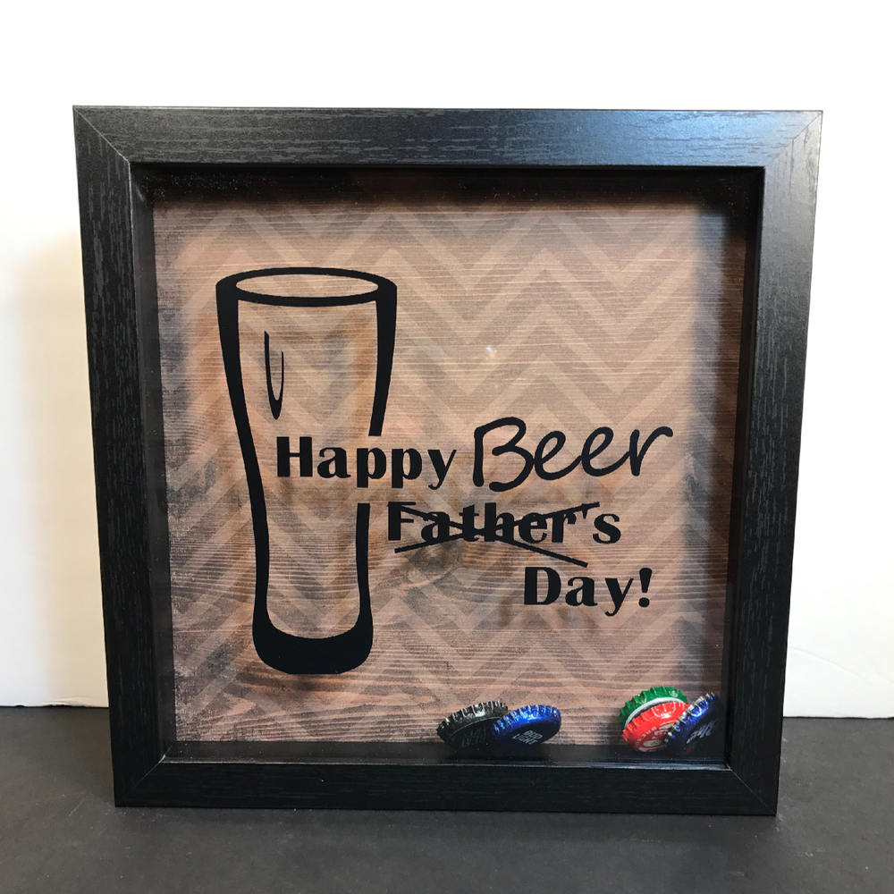 Happy Fathers Day 9 X 9 Shadow Box Margaret V Creations