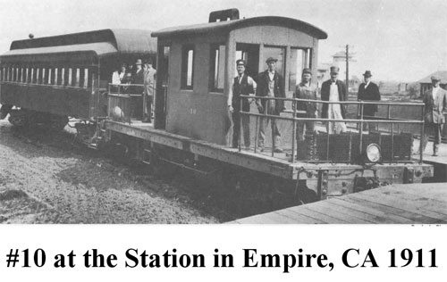 #10 at the Station in Empire, CA 1911
