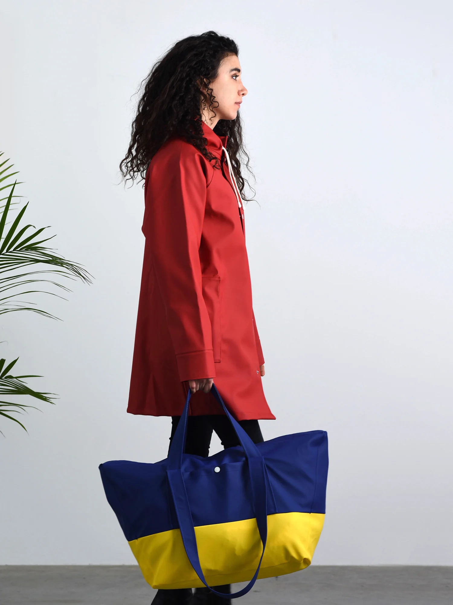 SCUBA TOTE BLUE/YELLOW 2