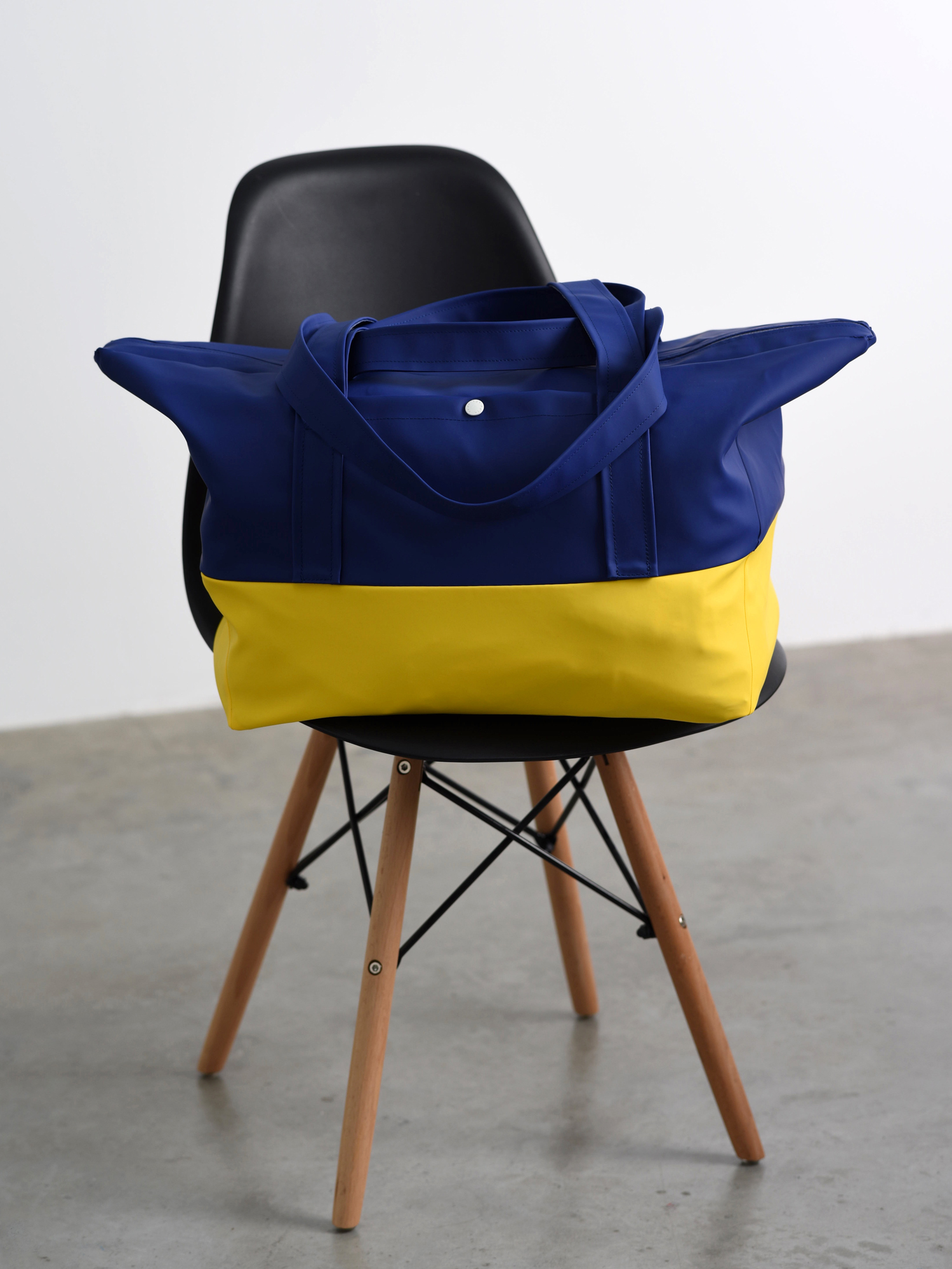 SCUBA TOTE BLUE/YELLOW 1