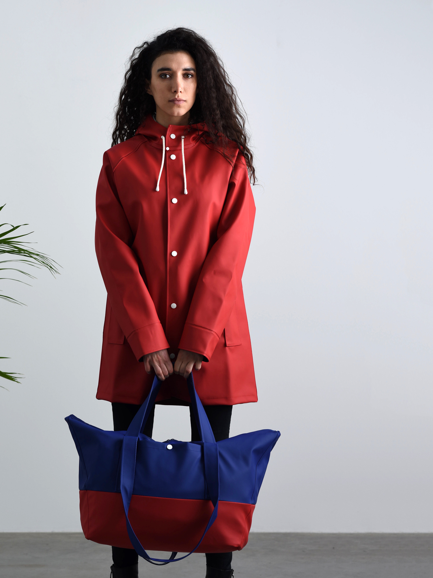 SCUBA TOTE BLUE/RED 2