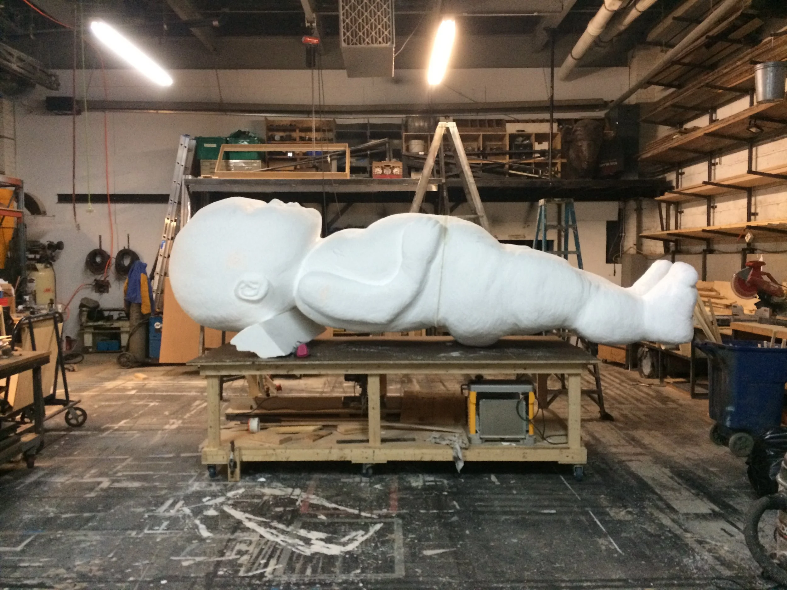 CRY BABY IDOL- CARVED EPS FOAM 