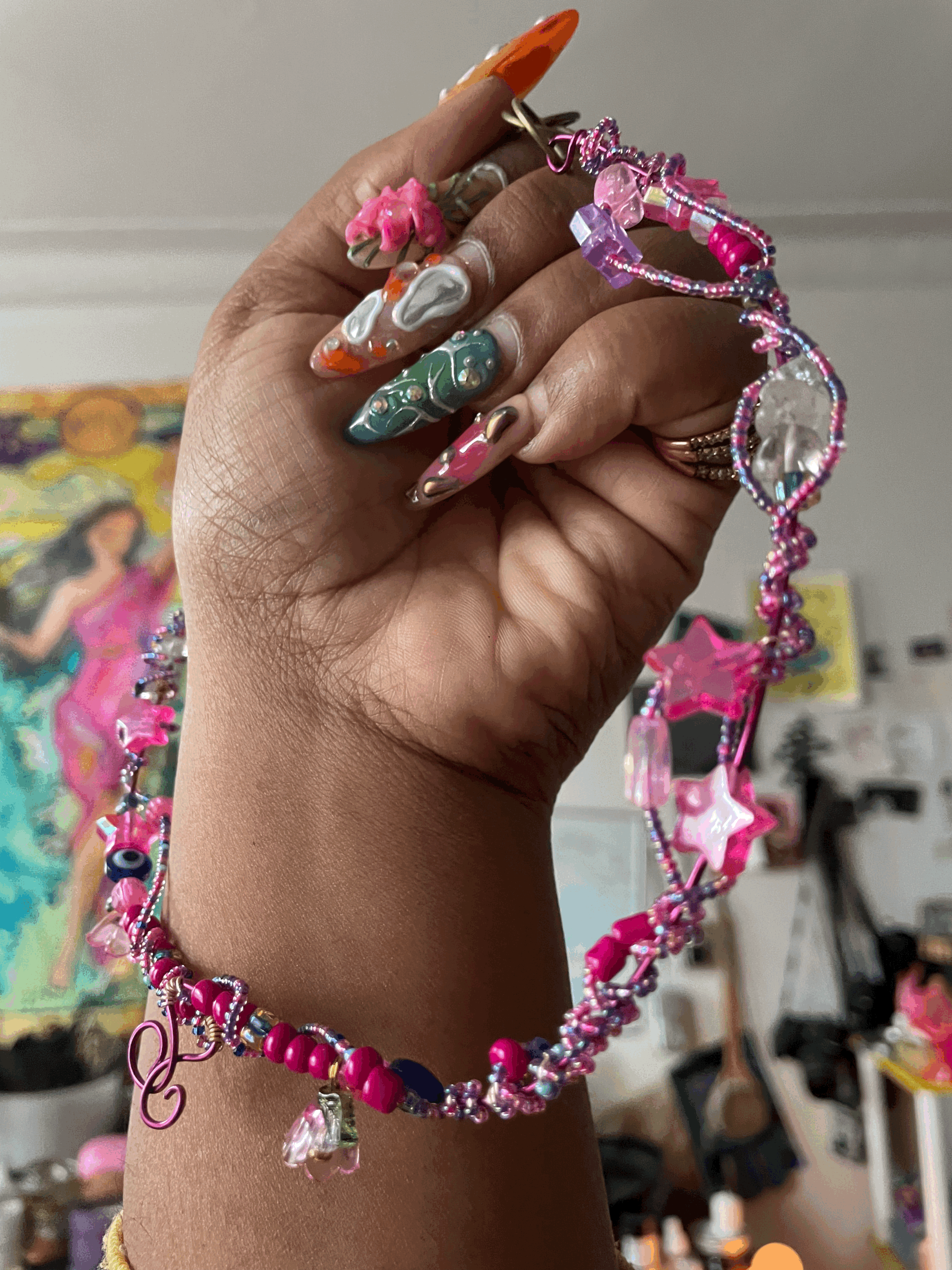 chunky + funky chokers