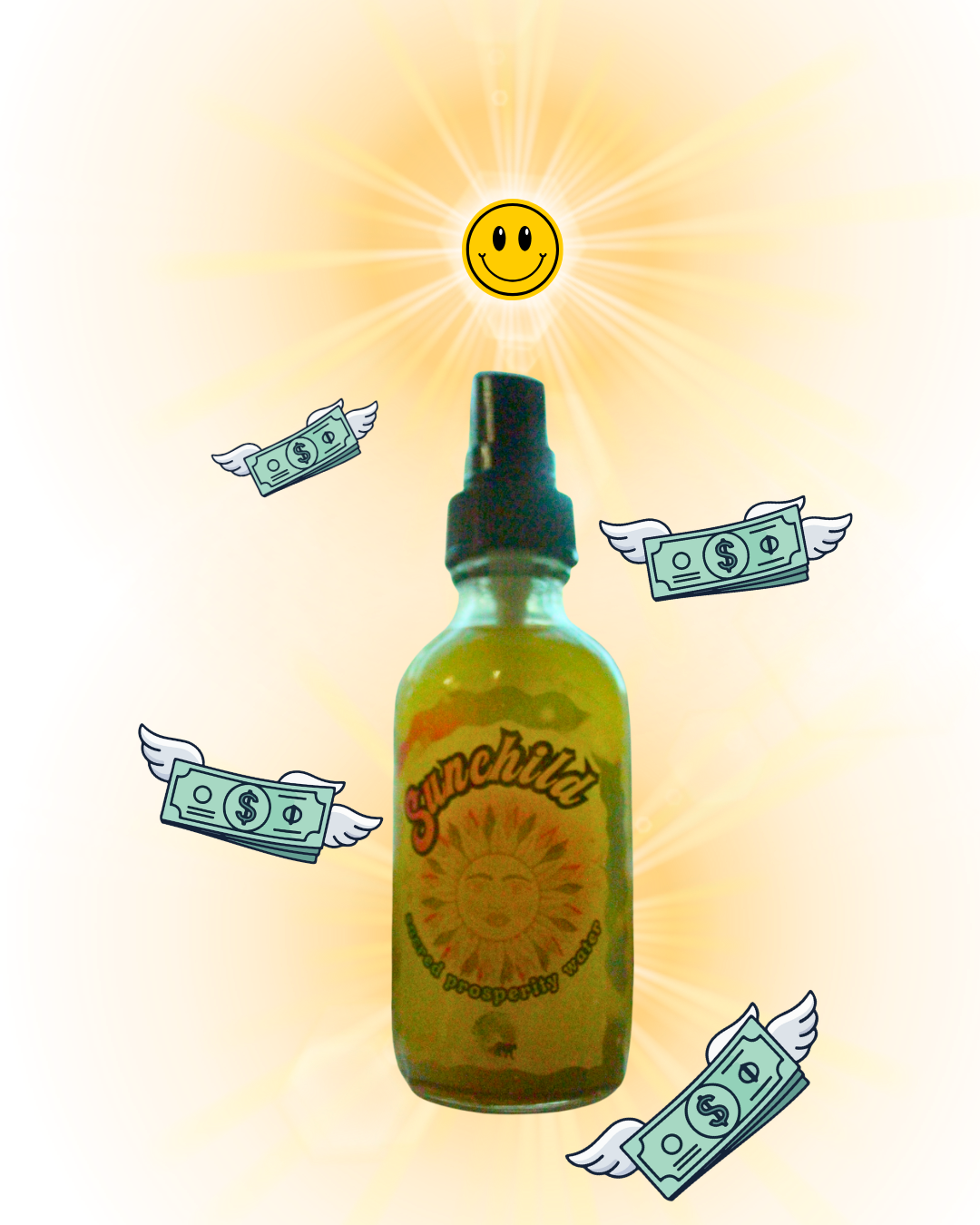 𖤓 Sunchild Sacred Prosperity Water 𖤓