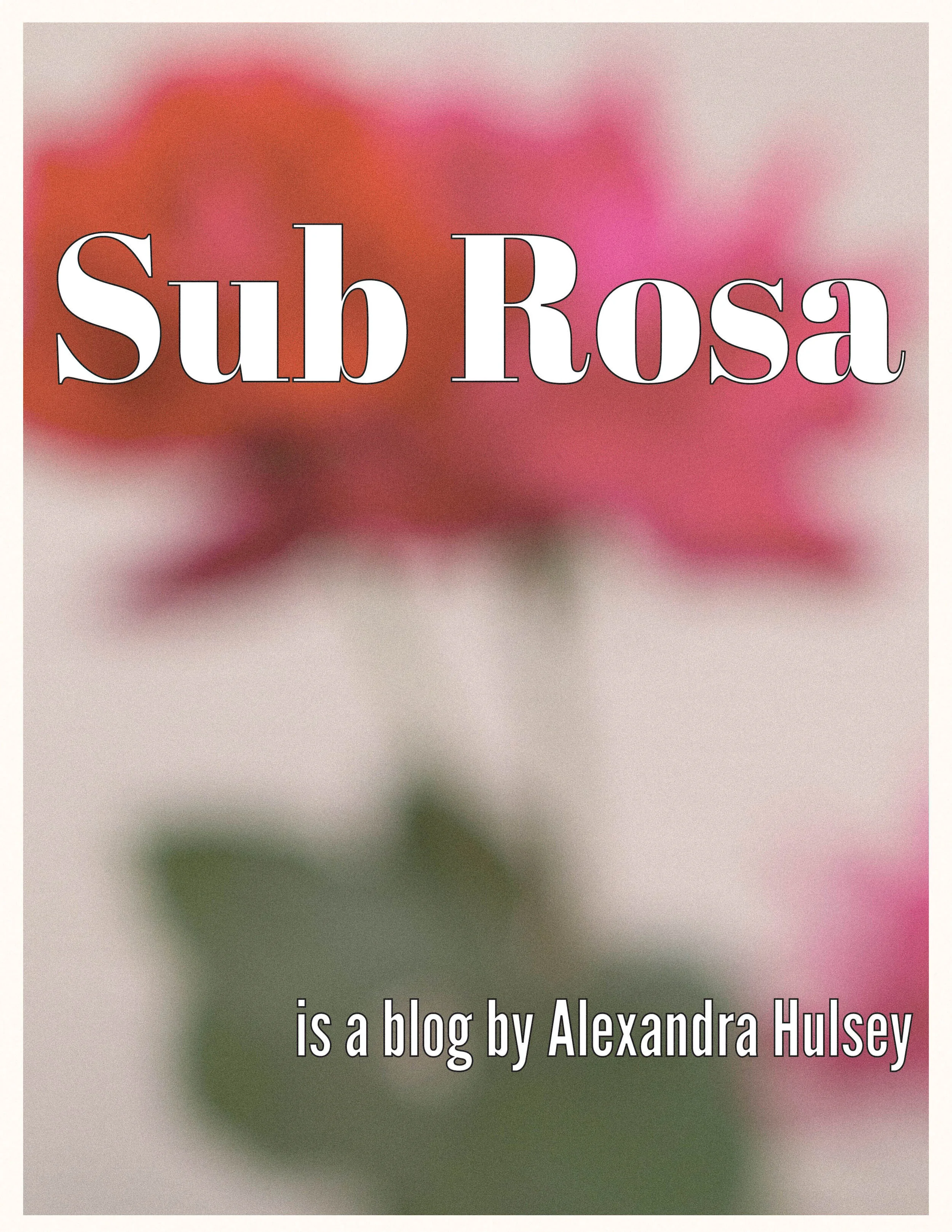 Sub Rosa Support