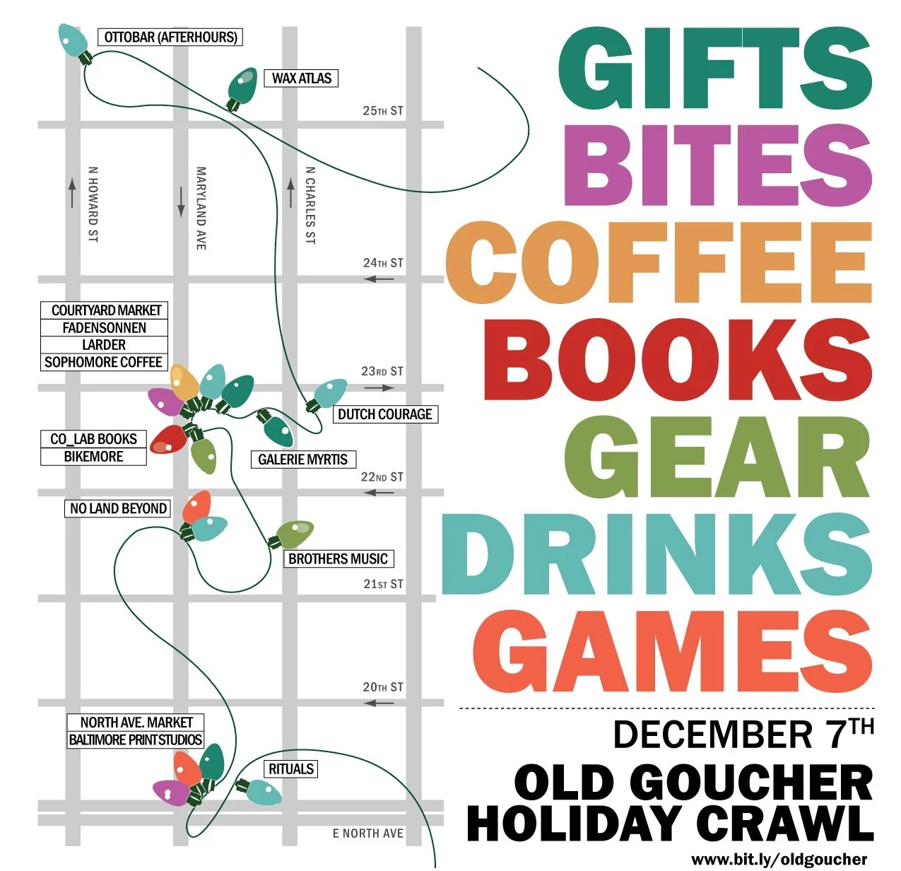Holiday Crawl – Saturday, Dec. 7