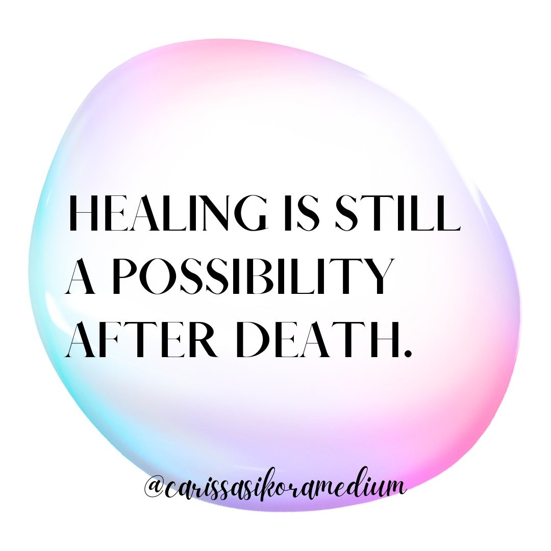 I have witnessed the healing that can happen during and after mediumship readings. All equally profound to the person receiving the reading. Spirit shows up with validations, apologies, comfort, etc.. and often answering questions that some didn't kn