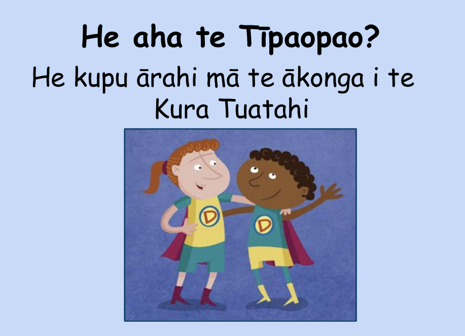 He kupu ārahi mā te ākonga i te  Kura Tuatahi (Student Guide: Primary)