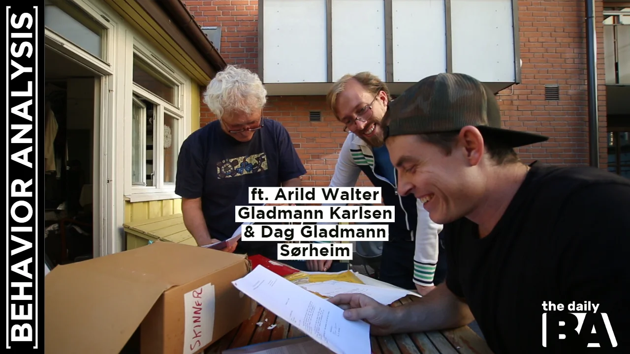 B. F. Skinner's Letters &amp; Resistance Training | ABA in Norway (RBT, BCBA, BACB)