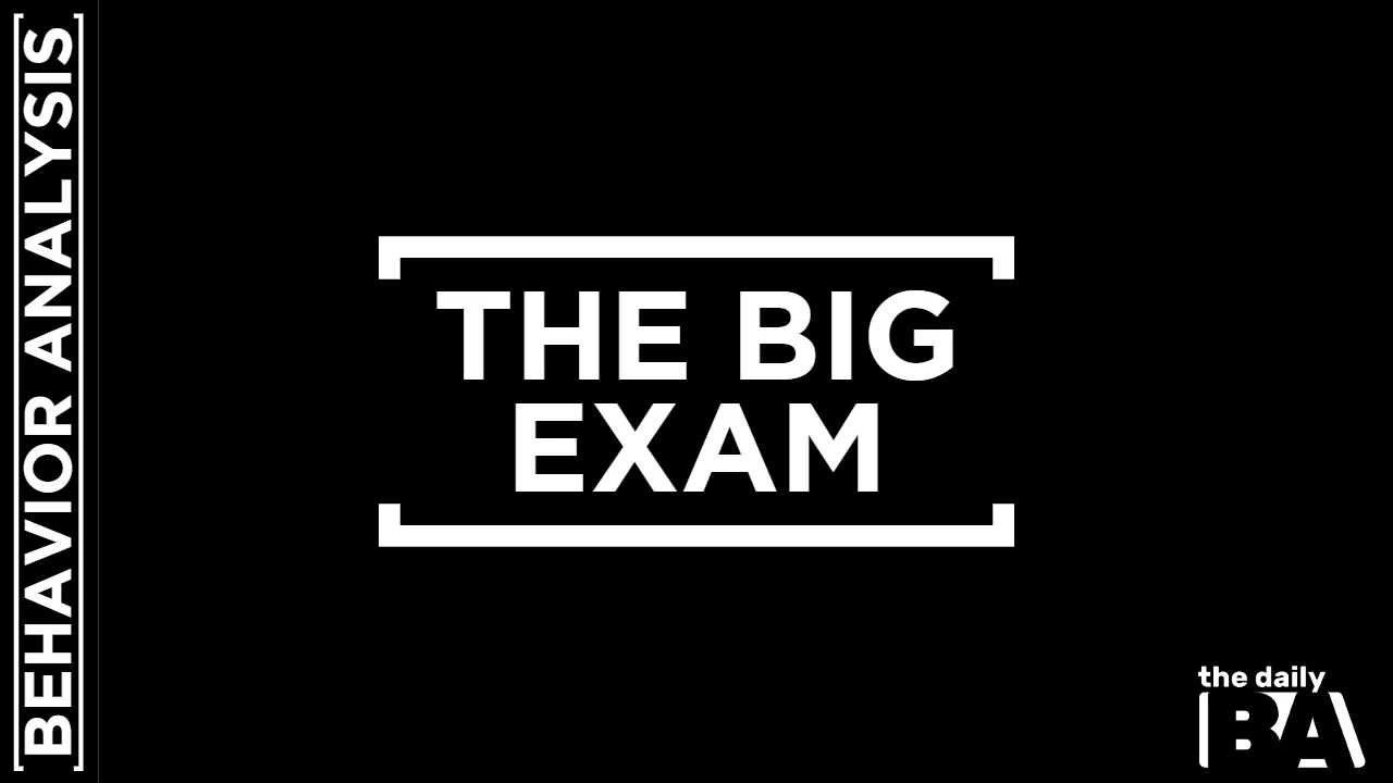 Minimum Standards (BACB Exam Prep)