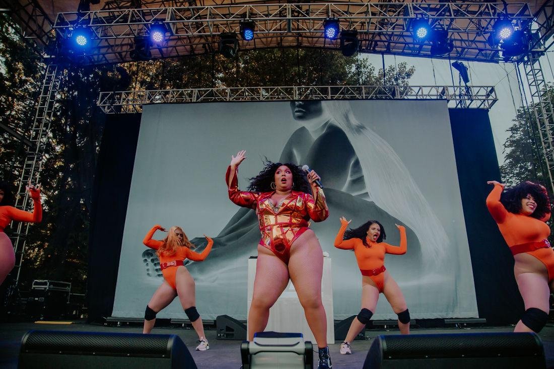 Lizzo Cuz I Love You Too Tour Backdrop