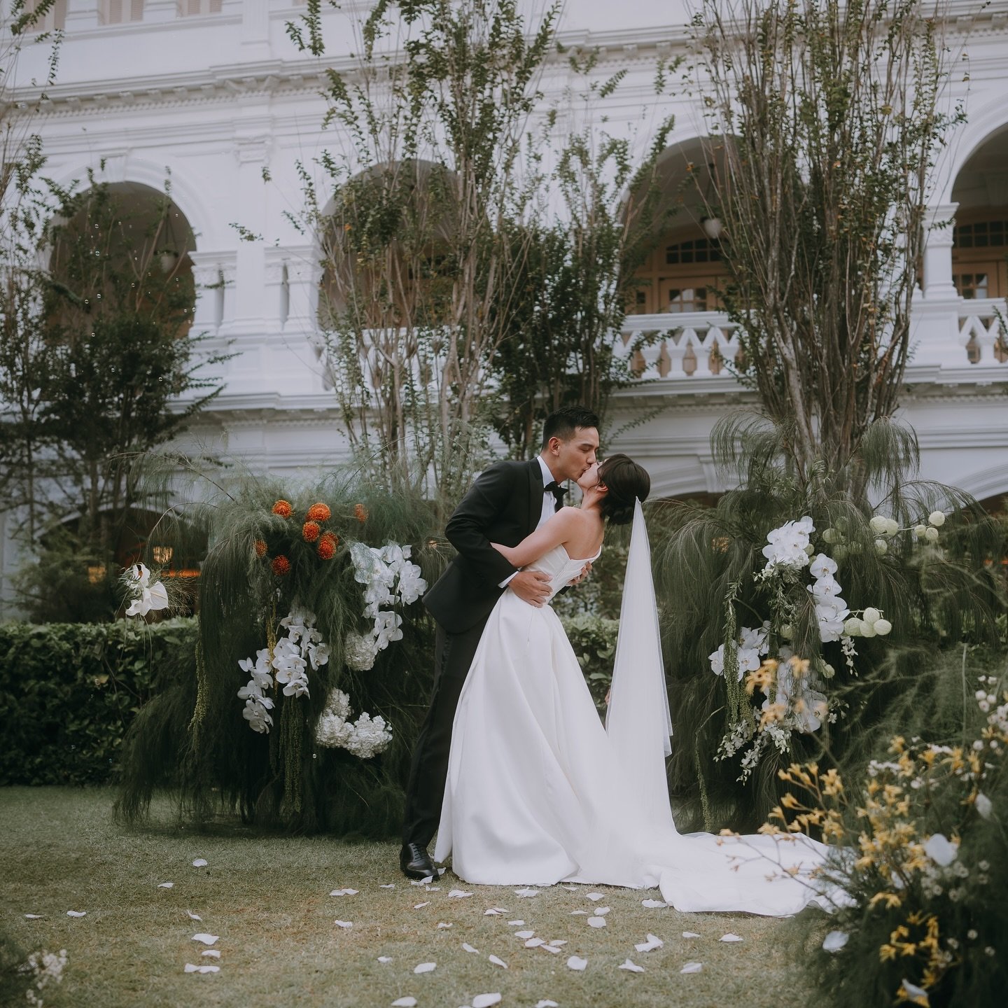 Being there with @kirkytay and @zhmnz on their big day was nothing short of magical.

Every smile, every glance, every moment at the stunning Raffles Hotel was filled with so much love.

So grateful to witness and capture such a beautiful chapter in 