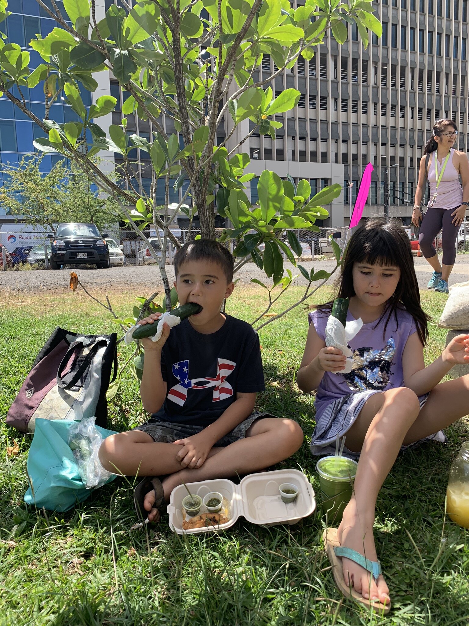 Kids Under Tree_NKM Farmers Market_01.JPG