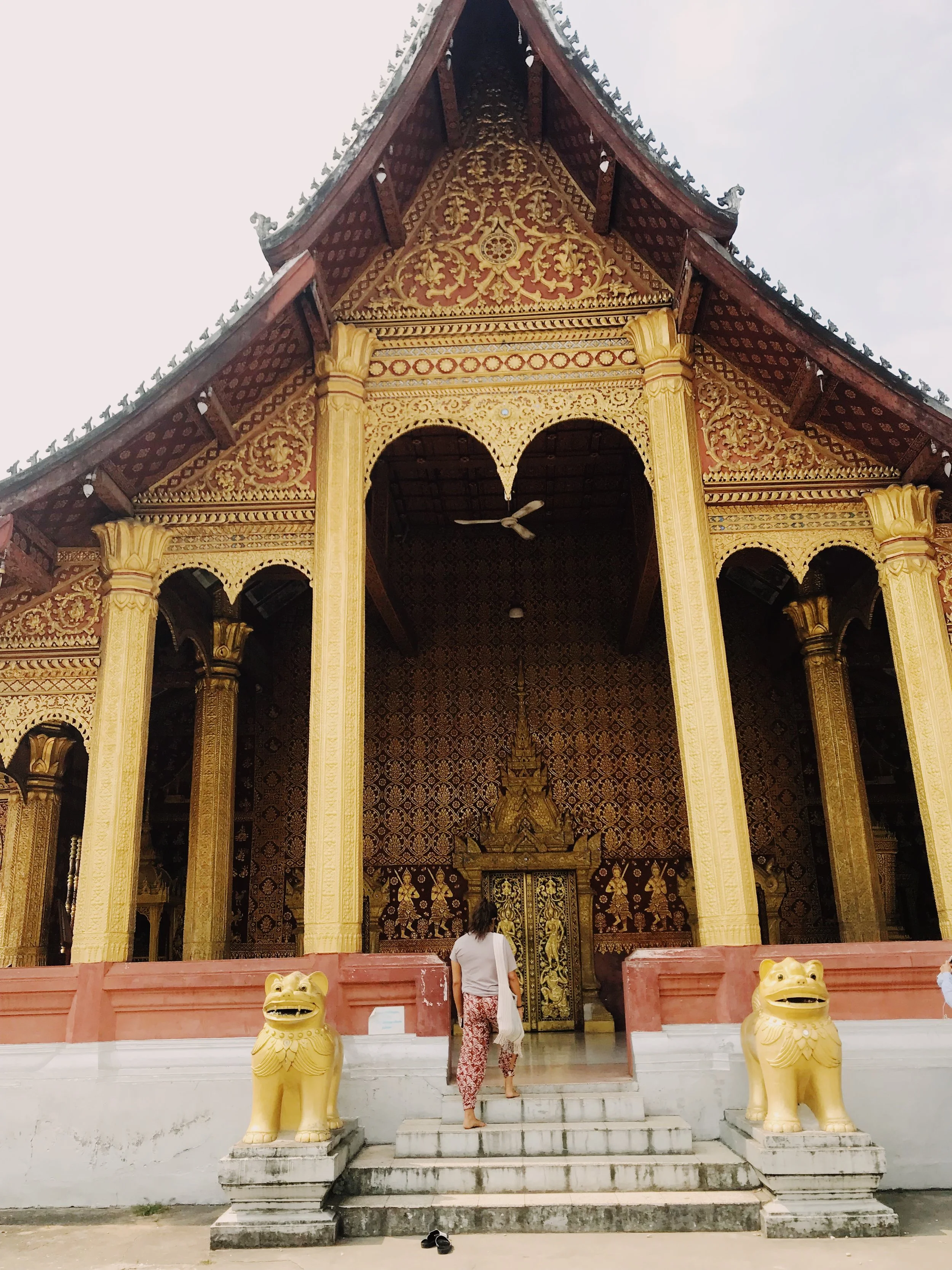 Wat Manorom, Luang Prabang, 02.21.2018