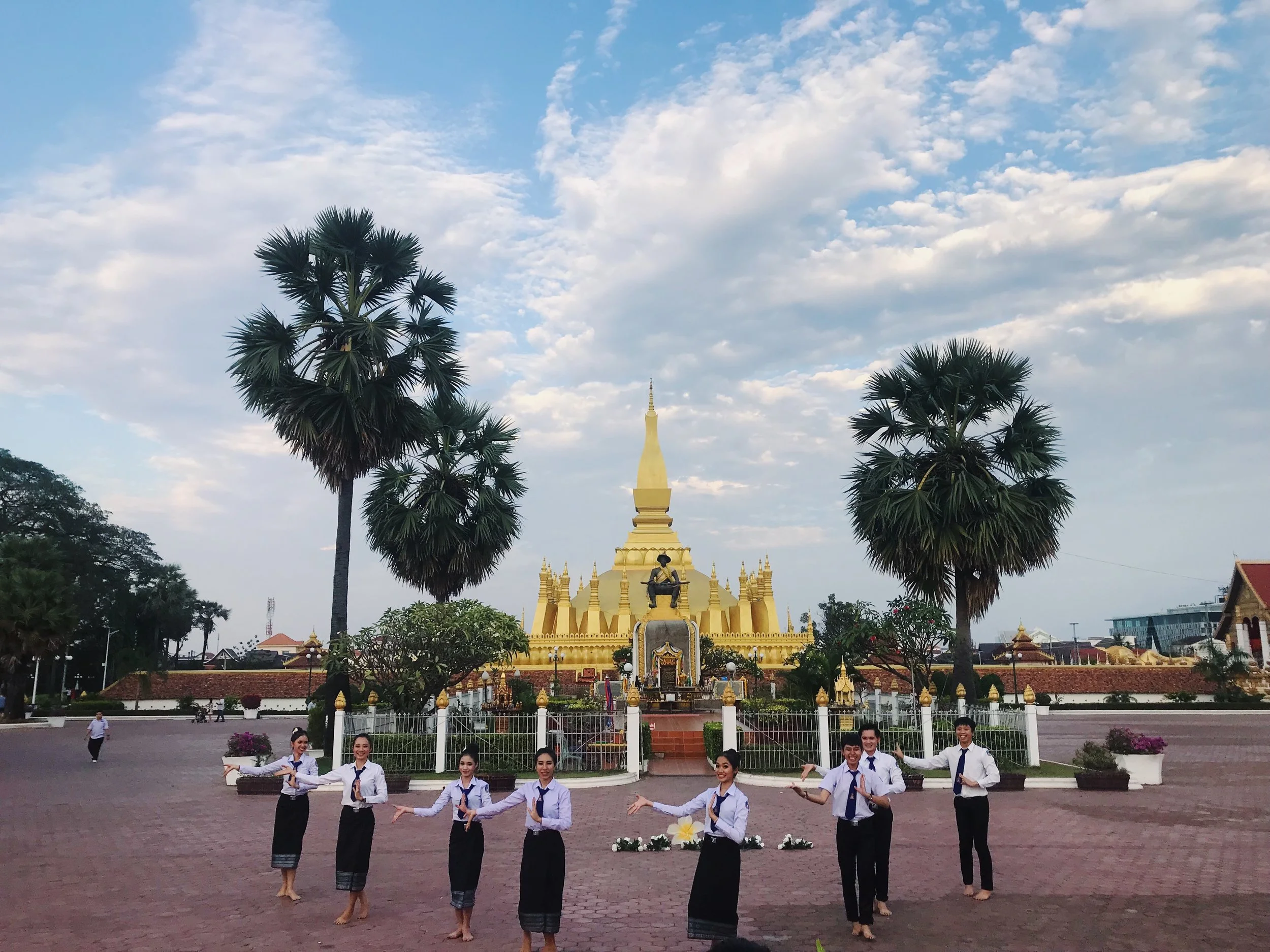Pha That Luang, Vientiane, 02.27.2018