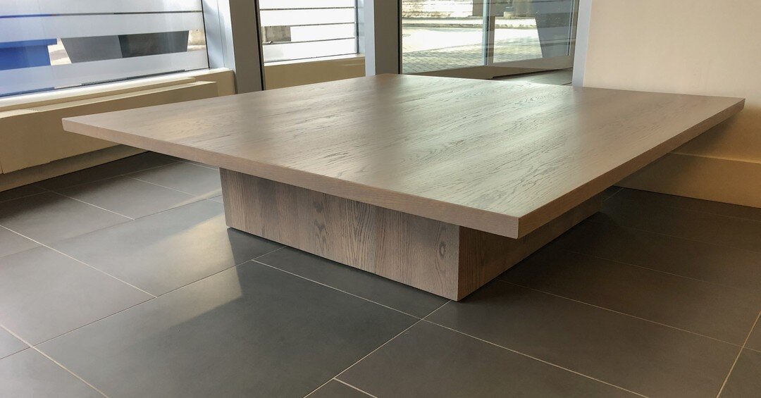 Sometimes you just need an oversized solid coffee table.

So here's one.

#custommade #customfurniture #coffeetable #interiordesigntoronto #solidwoodfurniture