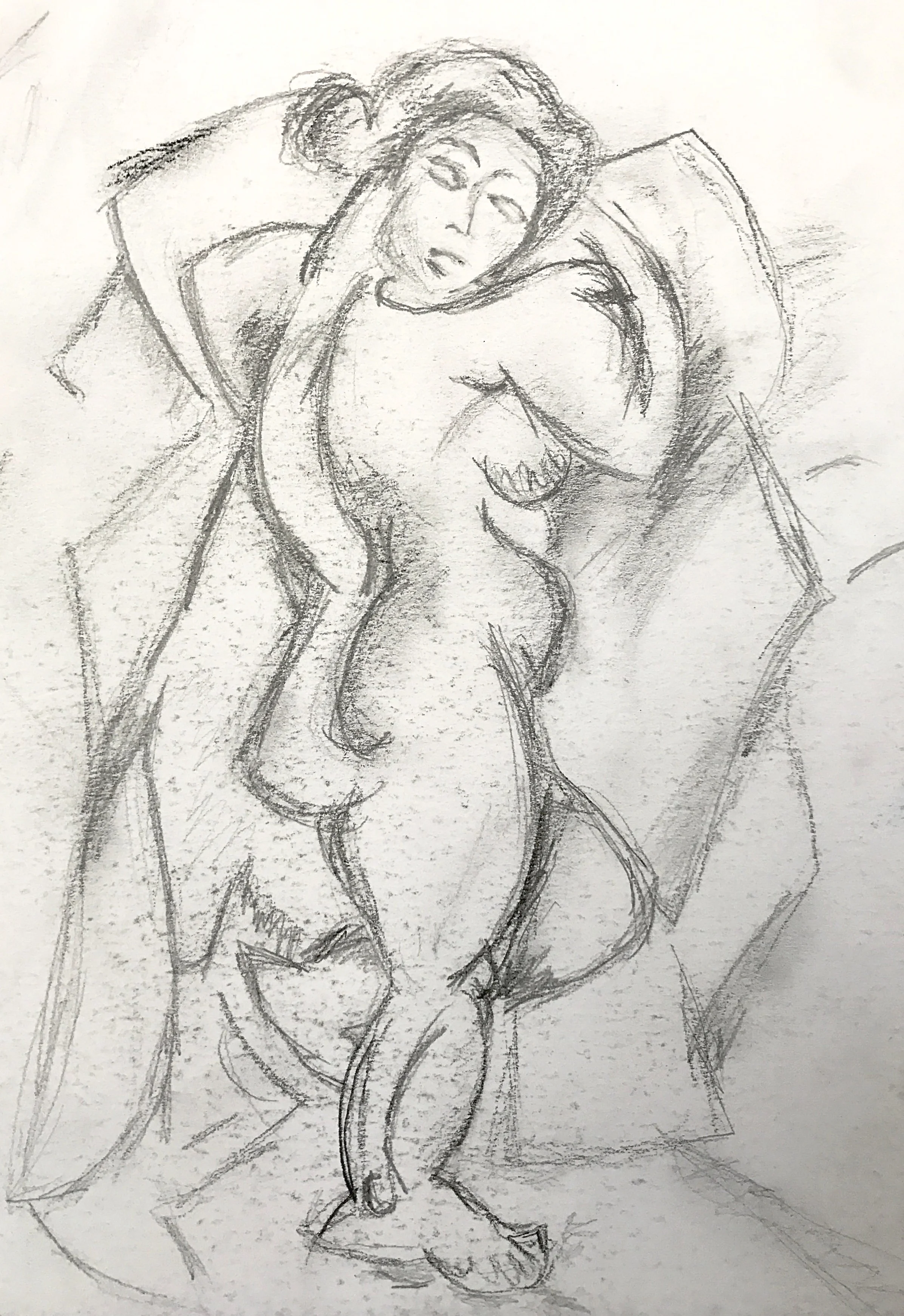 Sketch (Grand Nu - Braque)