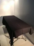 Linen Black Table Cloth