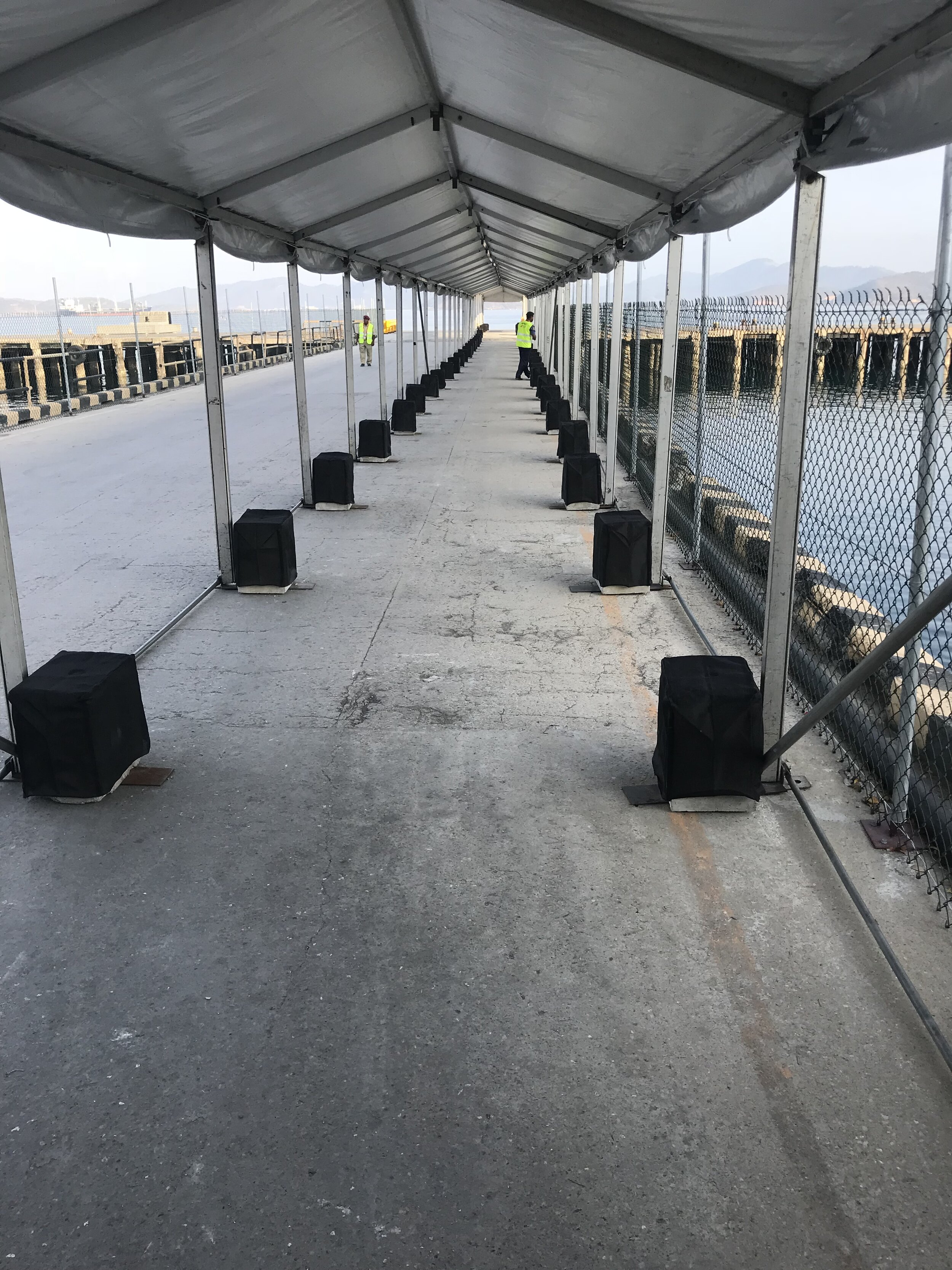 3m x 40m Walkway at Port of Brisbane