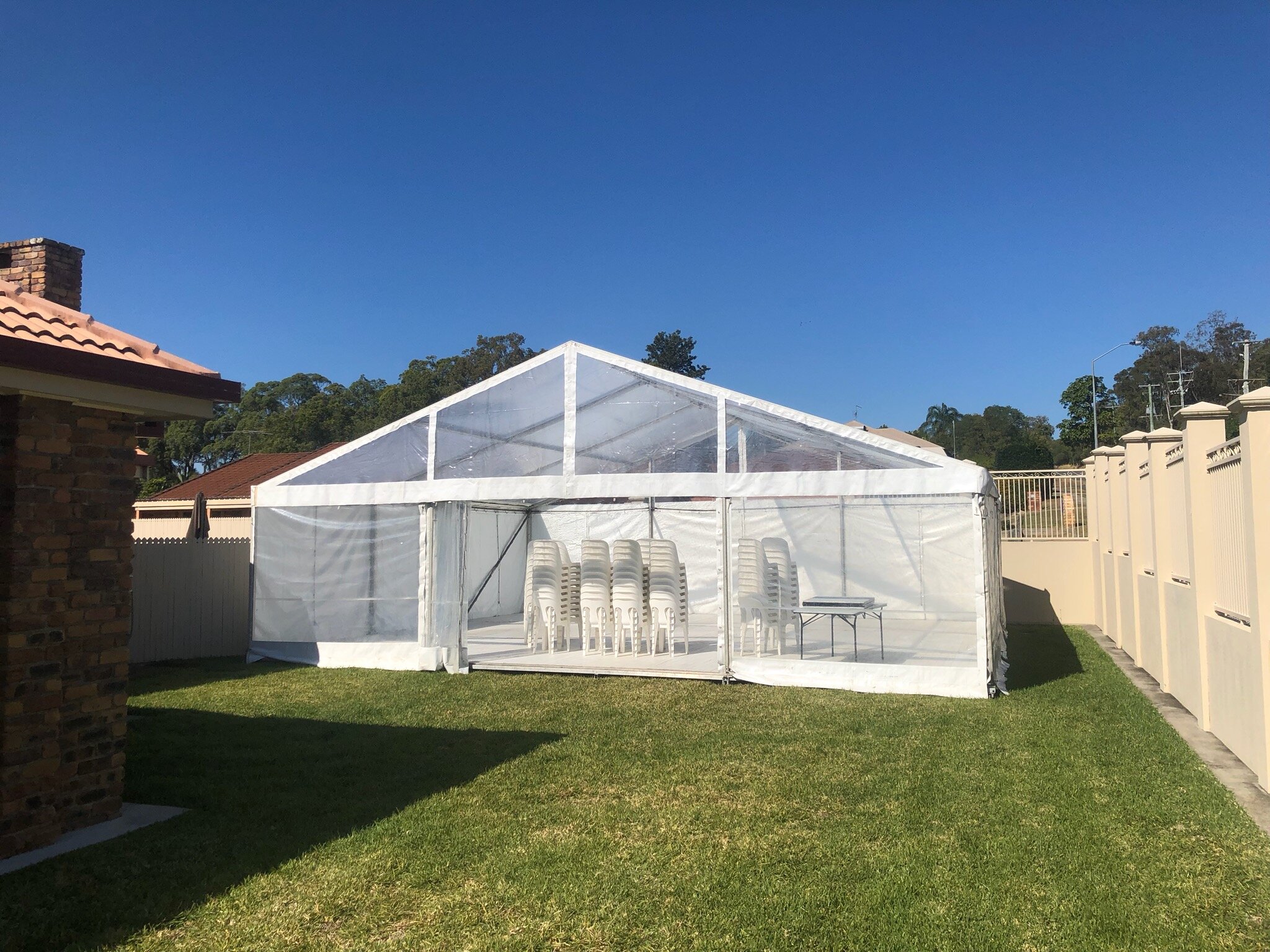 6 x 9m marquee