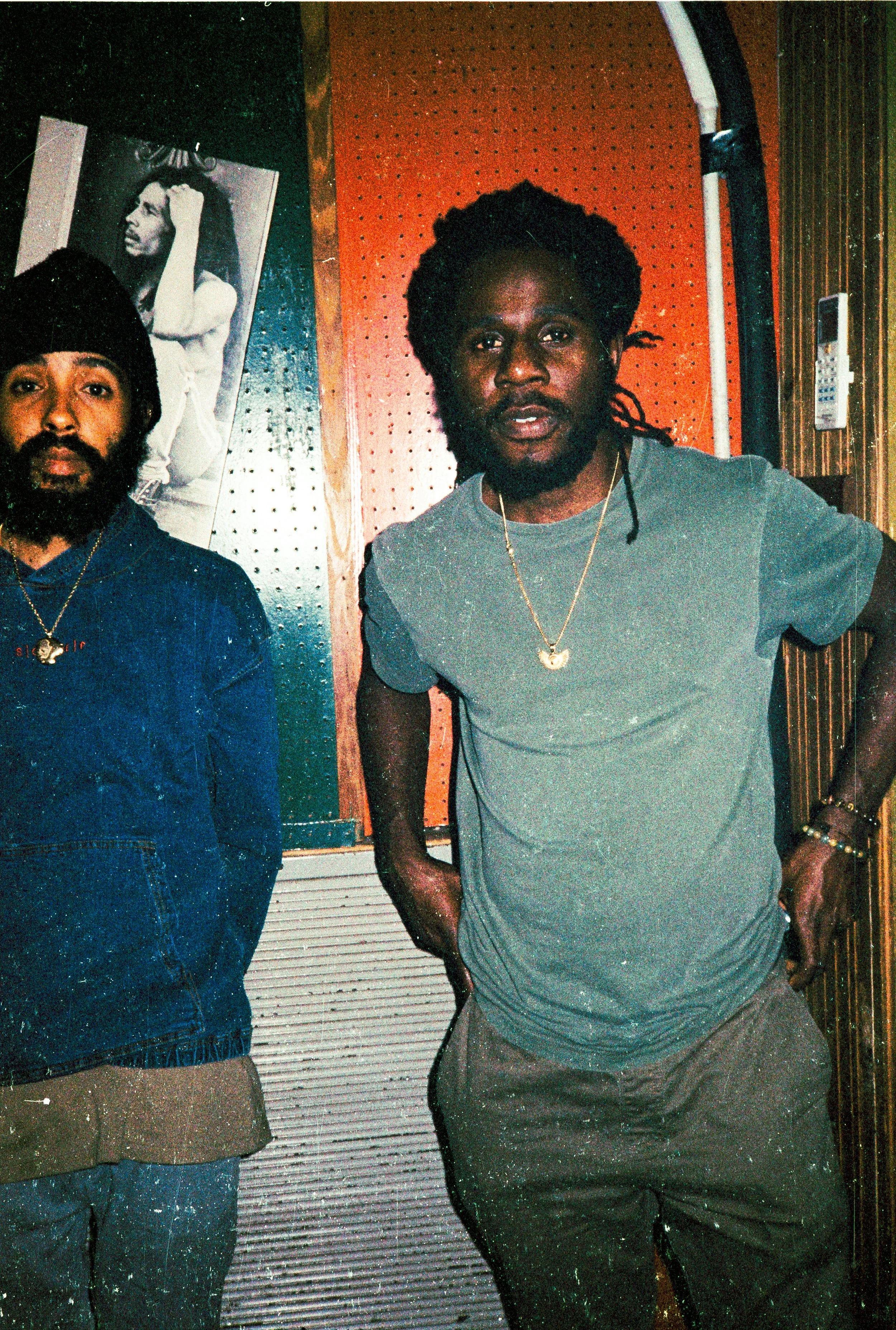 Protoje and Chronixx at Tuff Gong, 2018.