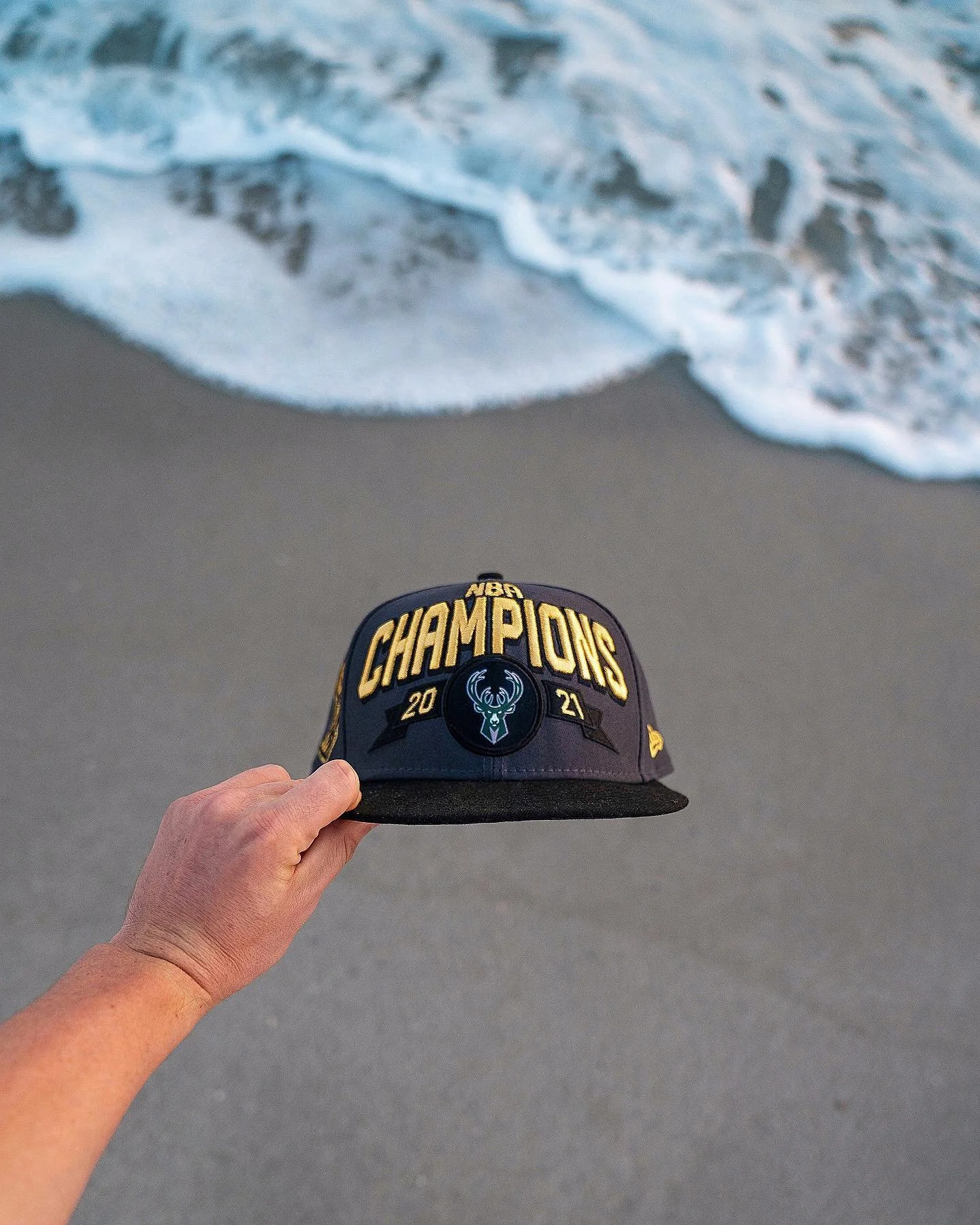 Reminiscing on the @Bucks championship run after Ring Night in Milwaukee. As a lifelong Bucks fan, the Game 4 atmosphere at Fiserv Forum is something I'll never forget. Swipe for some childhood sports dreams come true! #BucksIn6 #FearTheDeer #NBACham