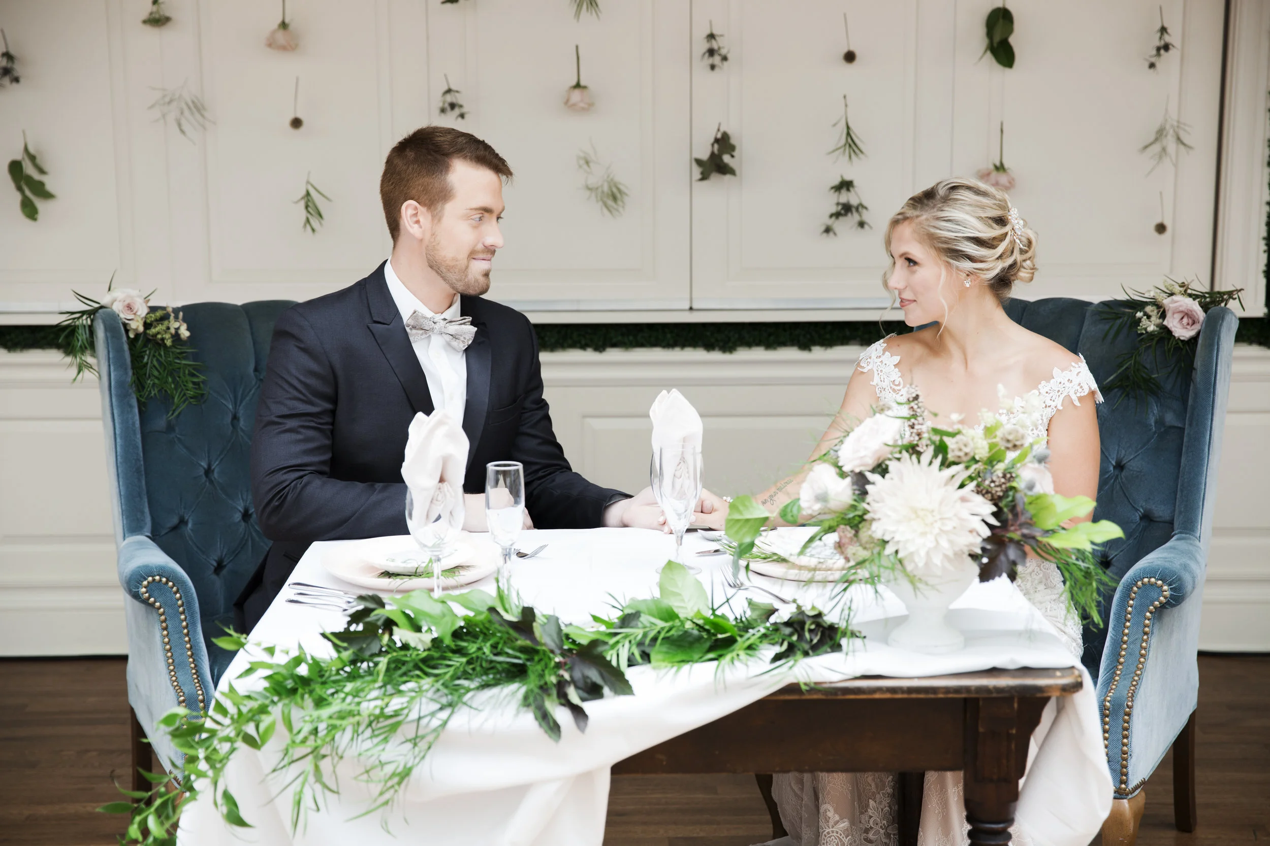 Photography: Wild Elegance Photography , Planning: Hype Event Planning , Flowers: Homestead , Rings: Soha Diamond , Chandelier: Chance Productions , Venue: The Madison Club