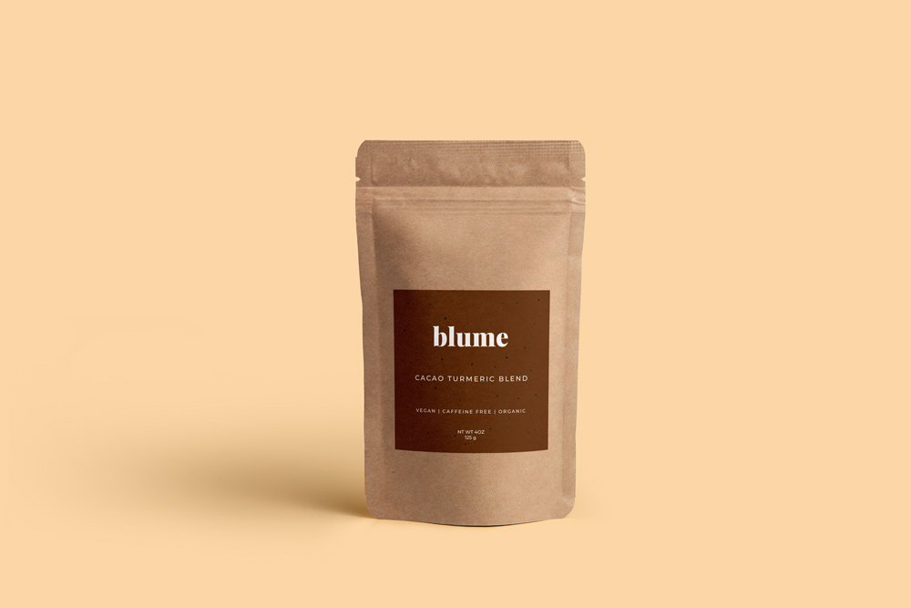 Cacao Turmeric Latte Mix by Blume Made in Vancouver