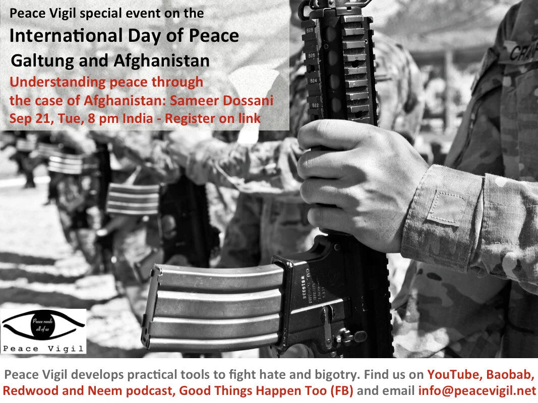 UPCOMING - Galtung and Afghanistan