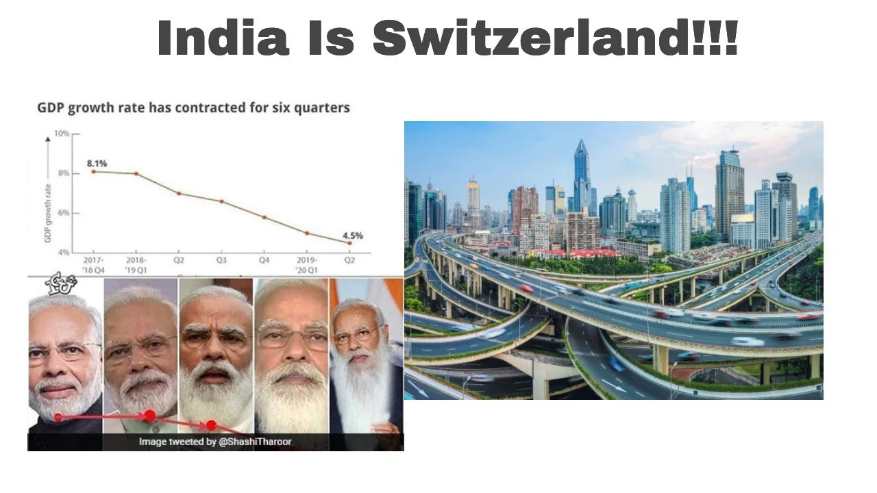 Mouth Open Logic Shut - India is Switzerland