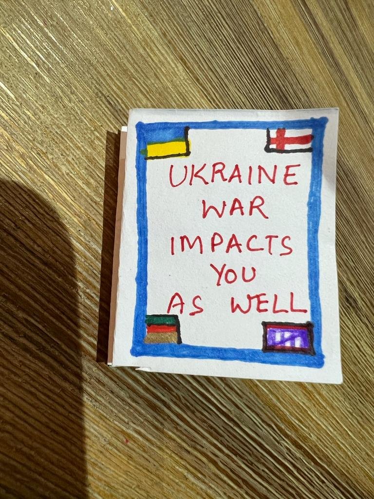 Zines for peace from our workshops