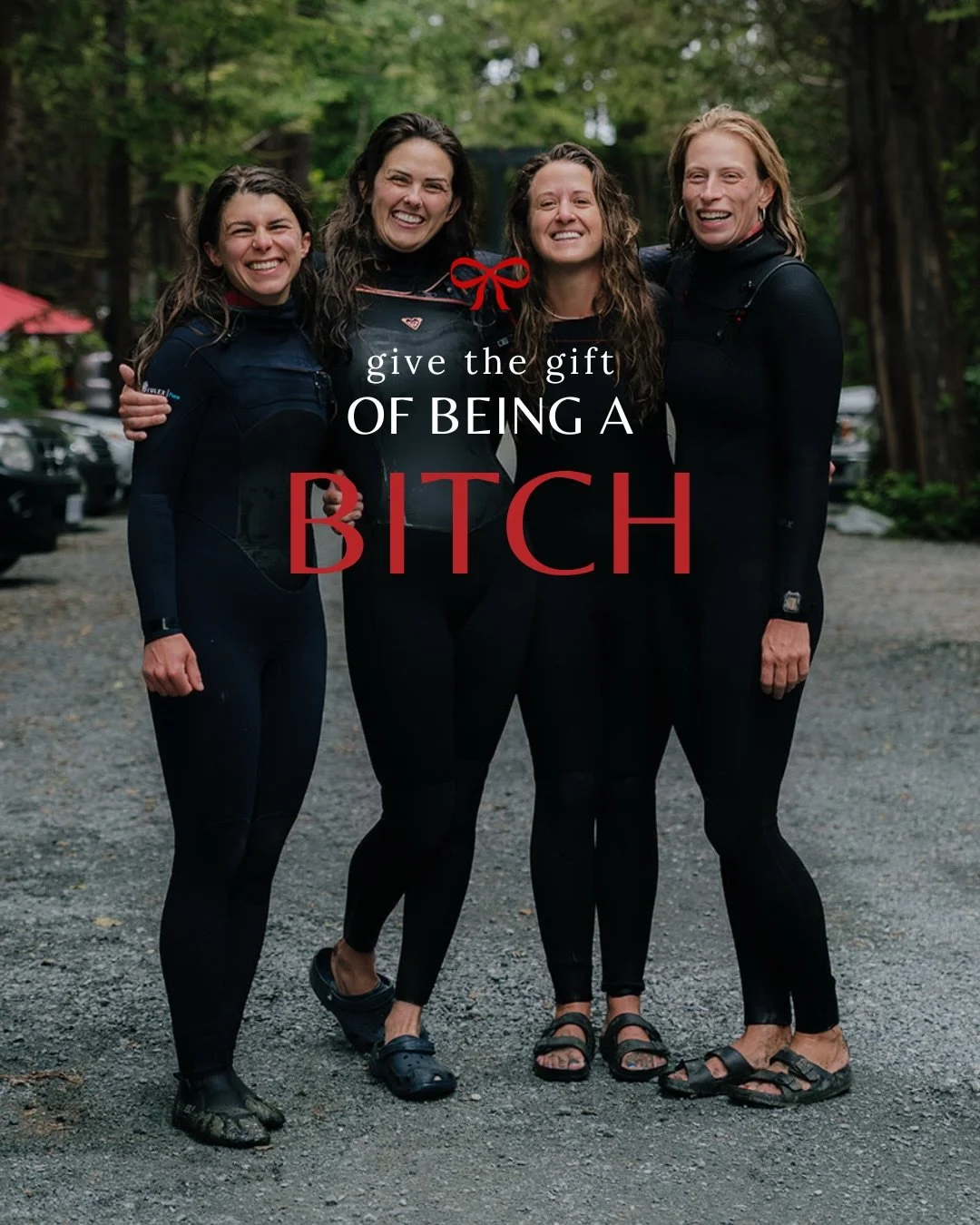 We&rsquo;re back to offer the Gift of Being a ✨Bitch✨ this holiday season! Looking for a gift for the gal that&rsquo;s got everything? Let her be the bitch she always wanted to be in 2026 by gifting a gift card toward a BnBs surf trip! 🎄🎁☃️

Sound 