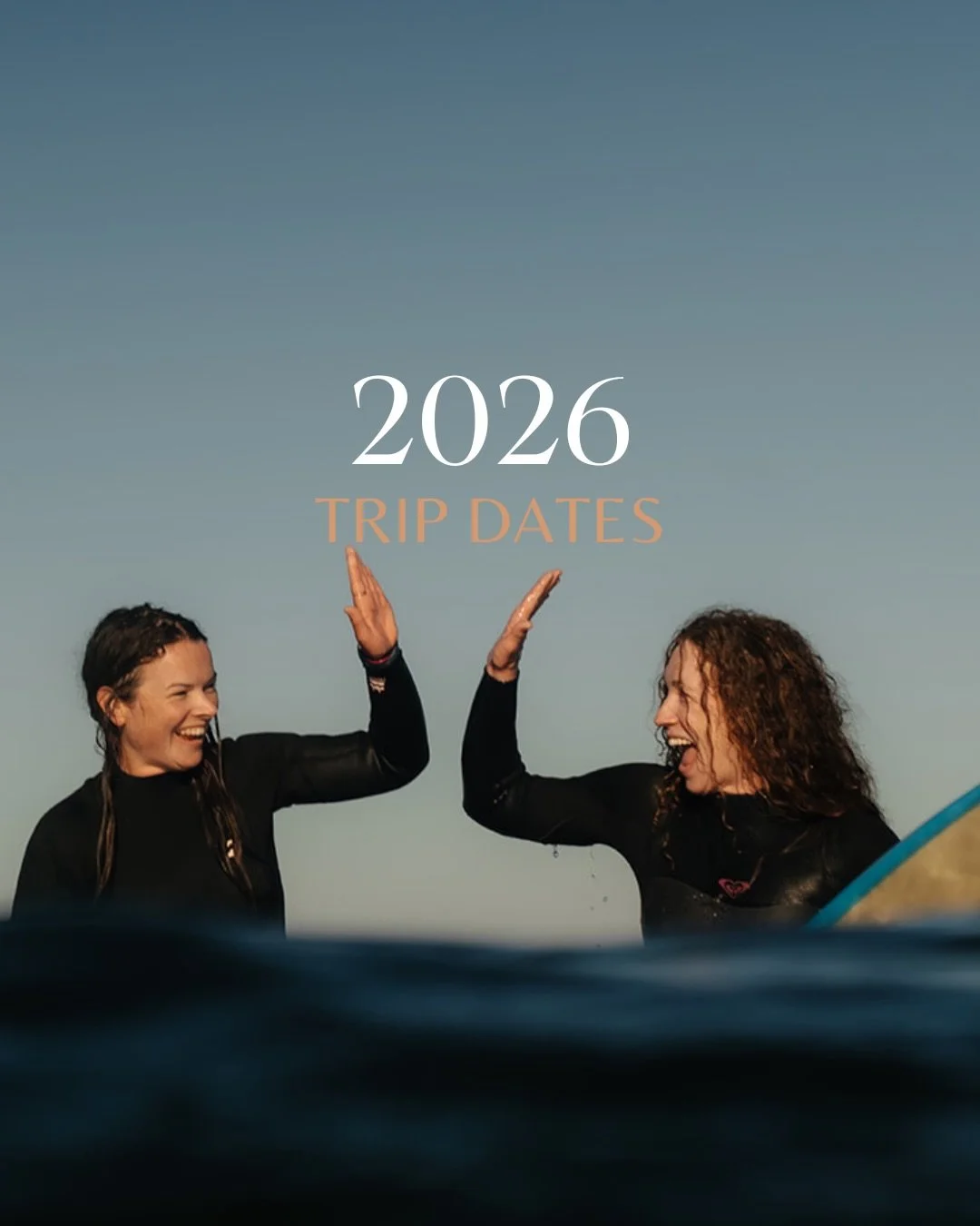 2026 trip dates are here!! 〰️ swipe to view our full list for the season and save this post for easy access! Registration opens at 9AM PST on March 7th!

🚨Registration Tip: Take this time to decide which dates are best for you (it&rsquo;s good to ha