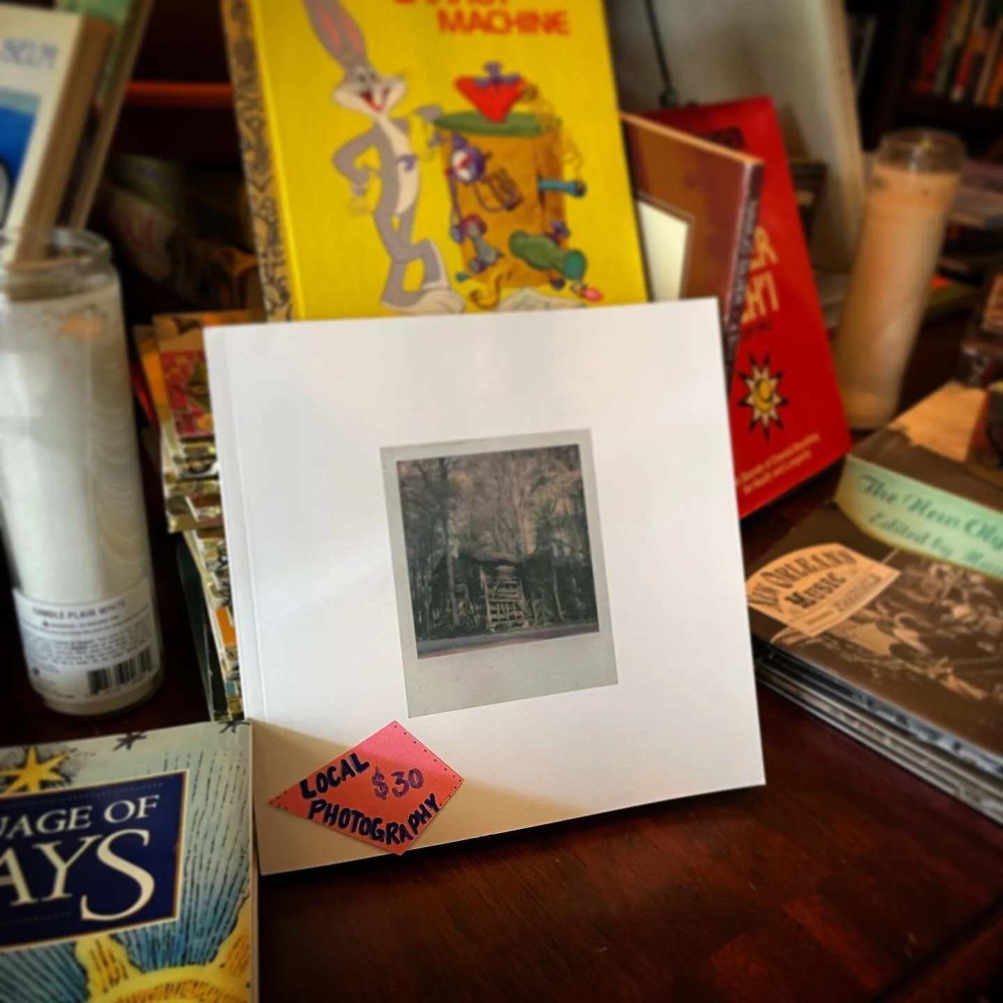 There is one of the 5 remaining copies of the book at @parlourbooks and you would be lucky to be the one to buy it. Please go support this amazing independent bookstore!